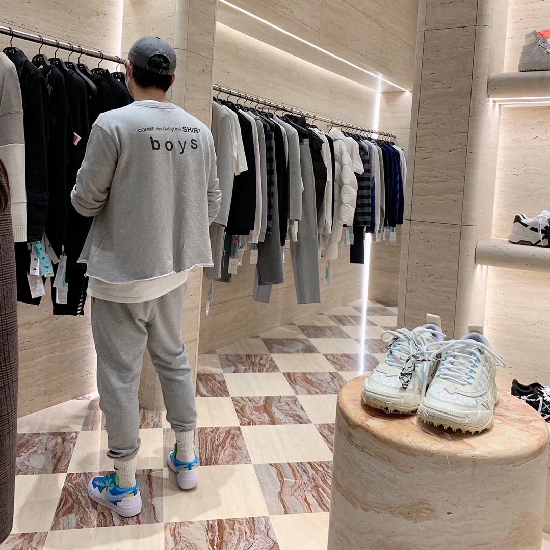 Nike x Sacai x Kaws Blazer Low Neptune Blue 착용 스타일 - 2