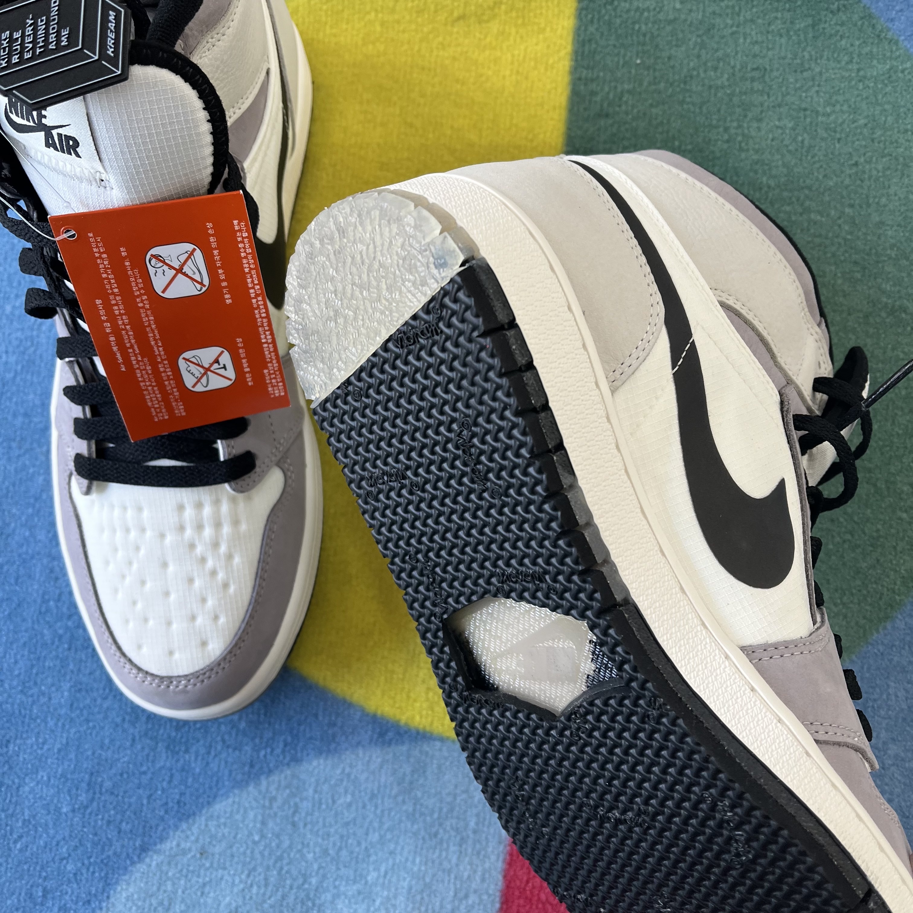 Jordan 1 Element Gore-Tex Sail 착용 스타일 - 1
