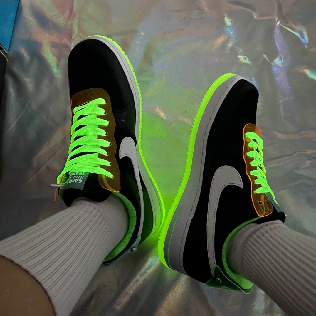 Nike Air Force 1 '07 LV8 Have a Good Game Black 착용 스타일 - 1