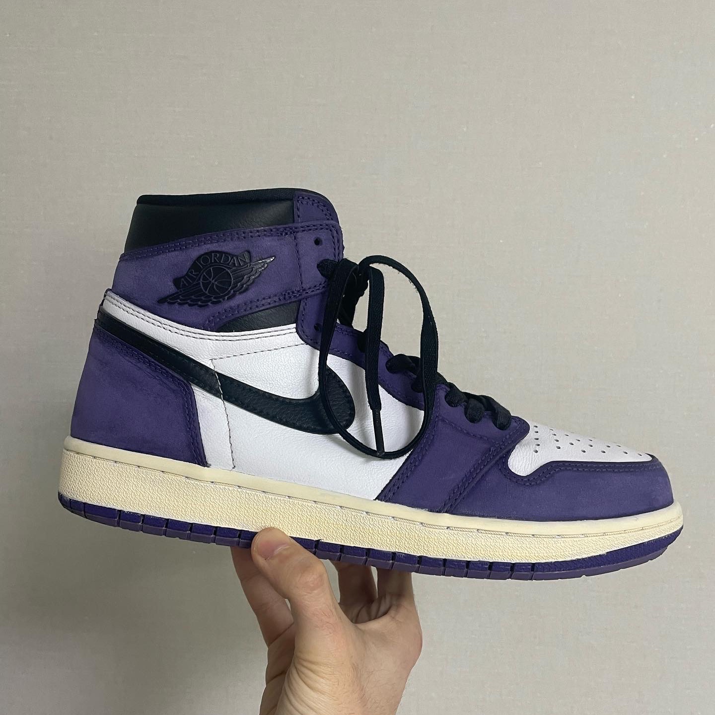 Jordan 1 Retro High OG Court Purple 2020 착용 스타일