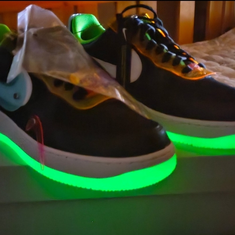 Nike Air Force 1 '07 LV8 Have a Good Game Black 착용 스타일 - 3