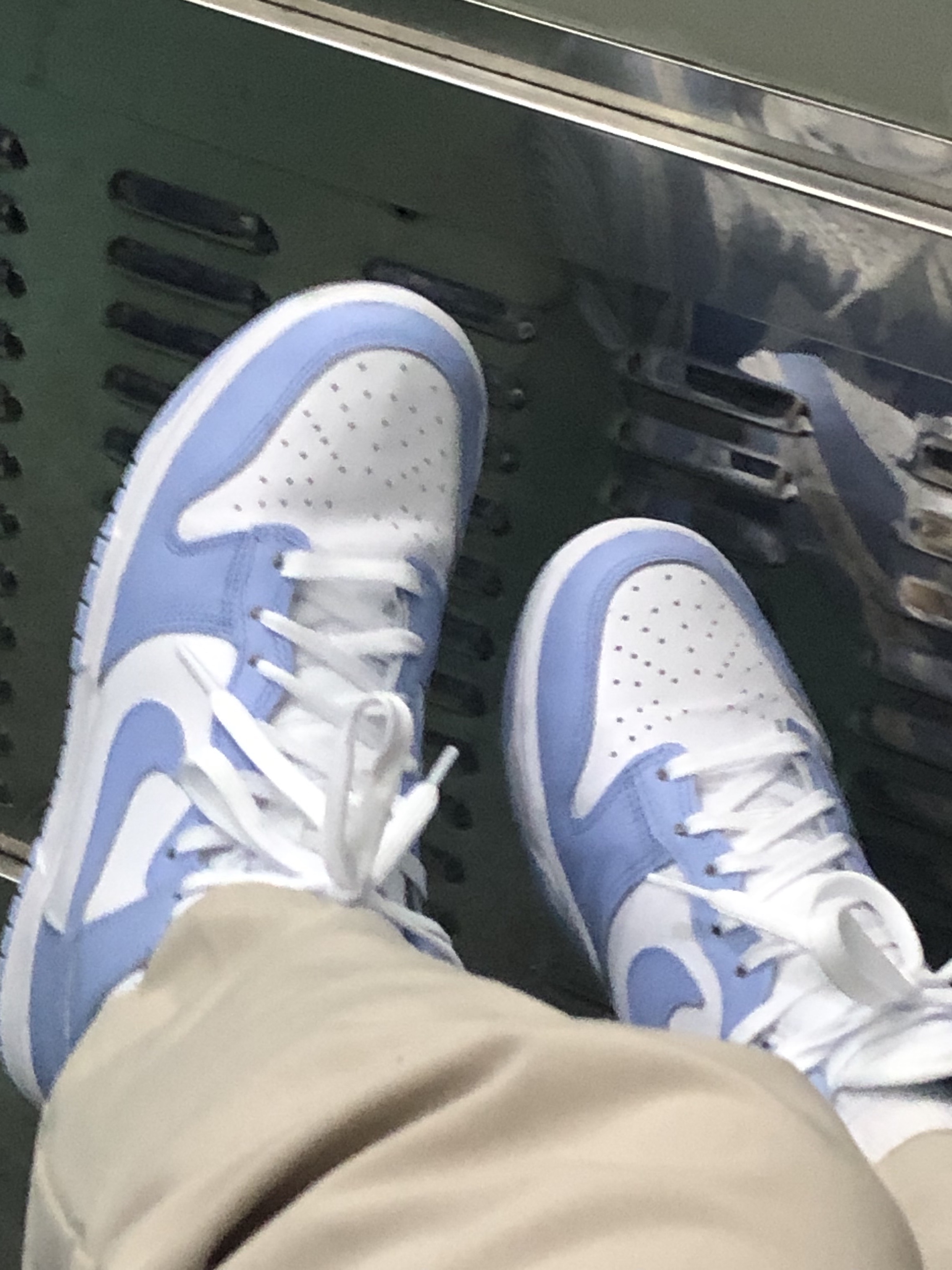 (W) Nike Dunk High Aluminum 착용 스타일 - 4