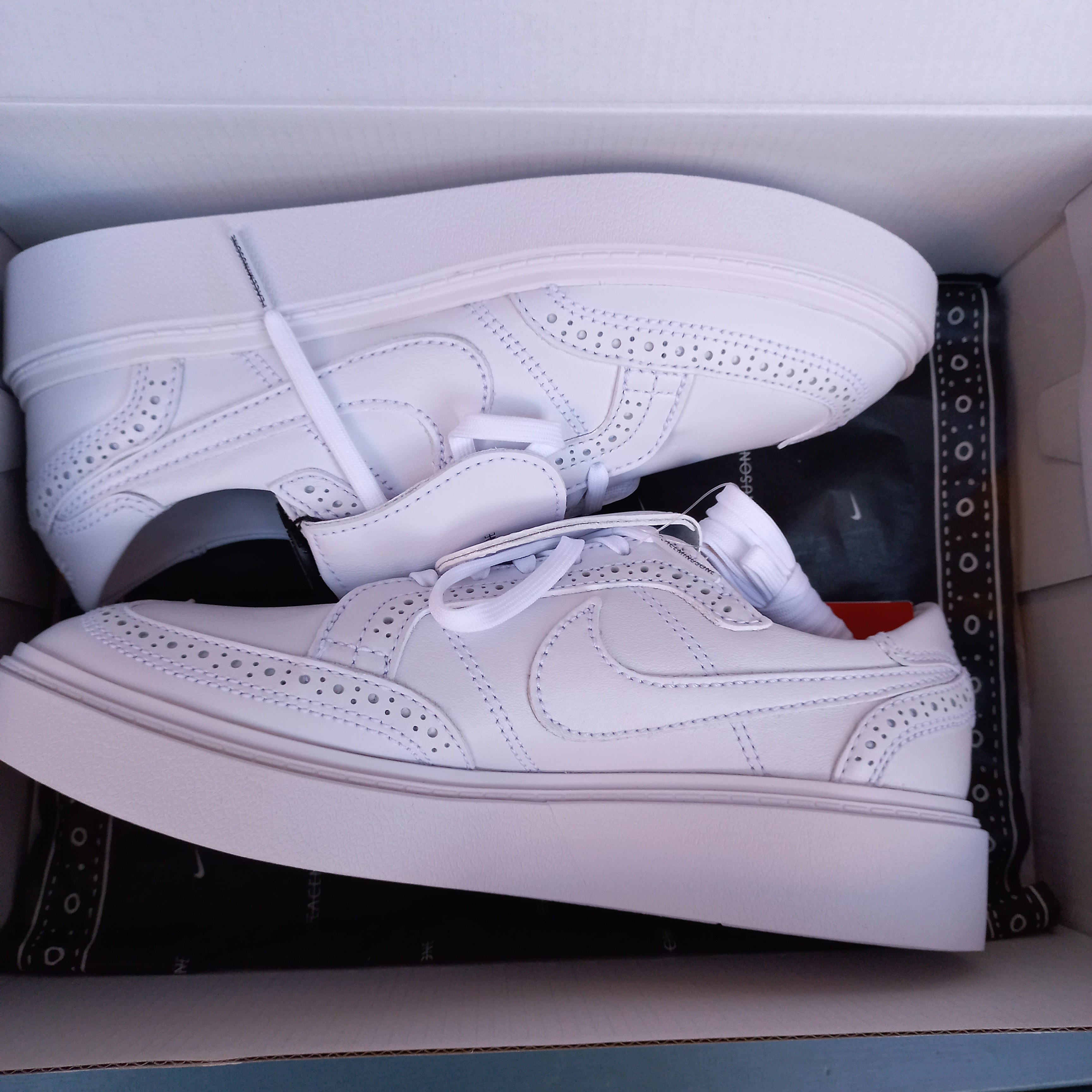 Nike x Peaceminusone Kwondo1 White 착용 스타일 - 2