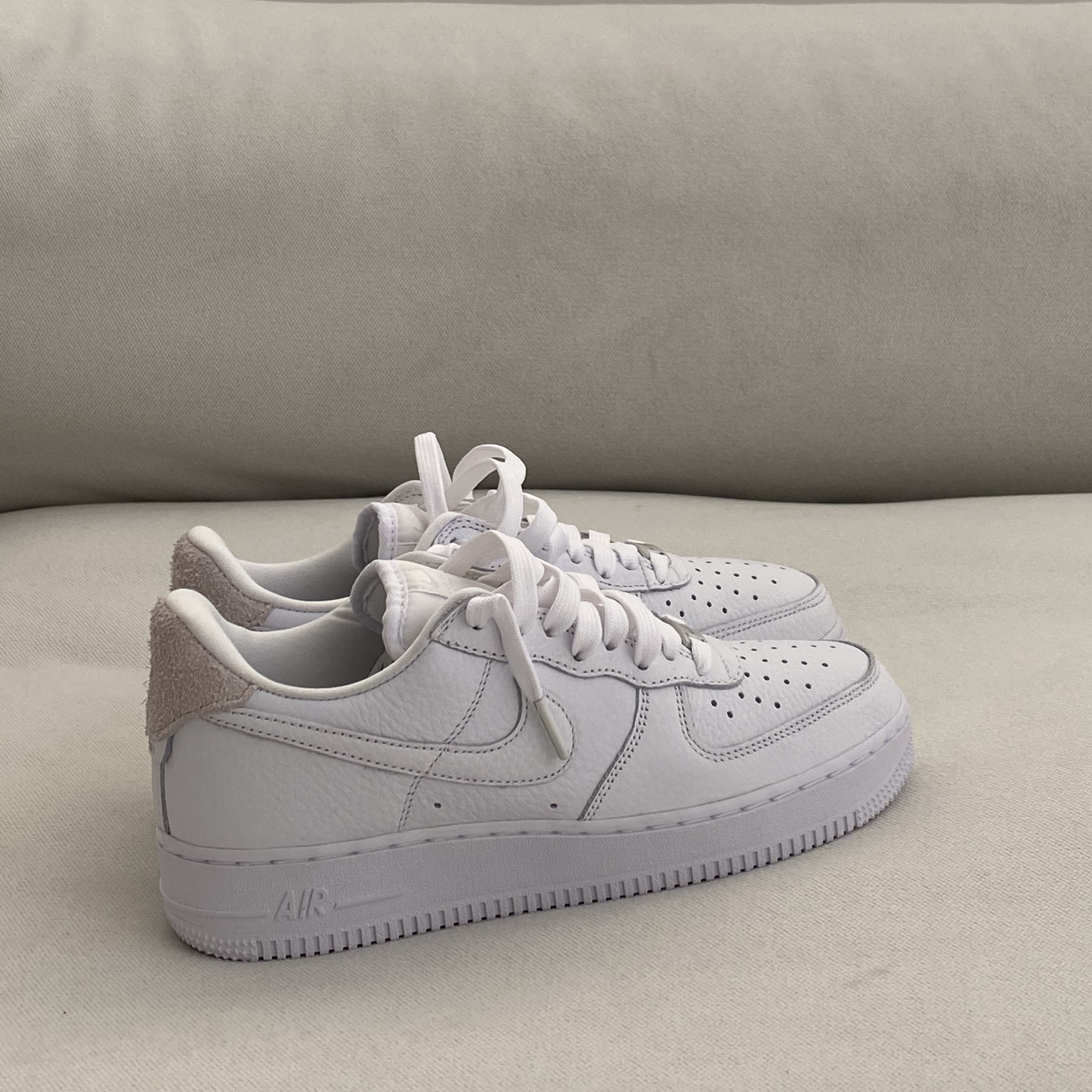 Nike Air Force 1 '07 Craft Vast Grey 착용 스타일 - 4