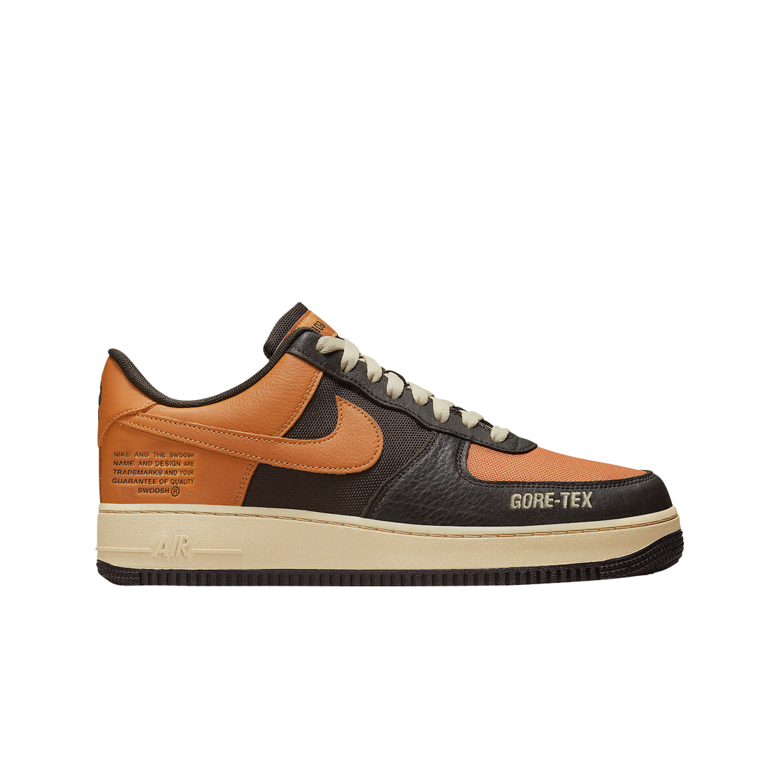 DO2760-220 Nike Air Force 1 Low Gore-Tex Brown Curry