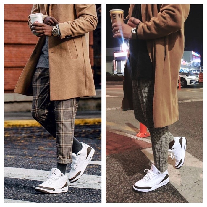 Jordan 3 Retro Mocha 2018 착용 스타일