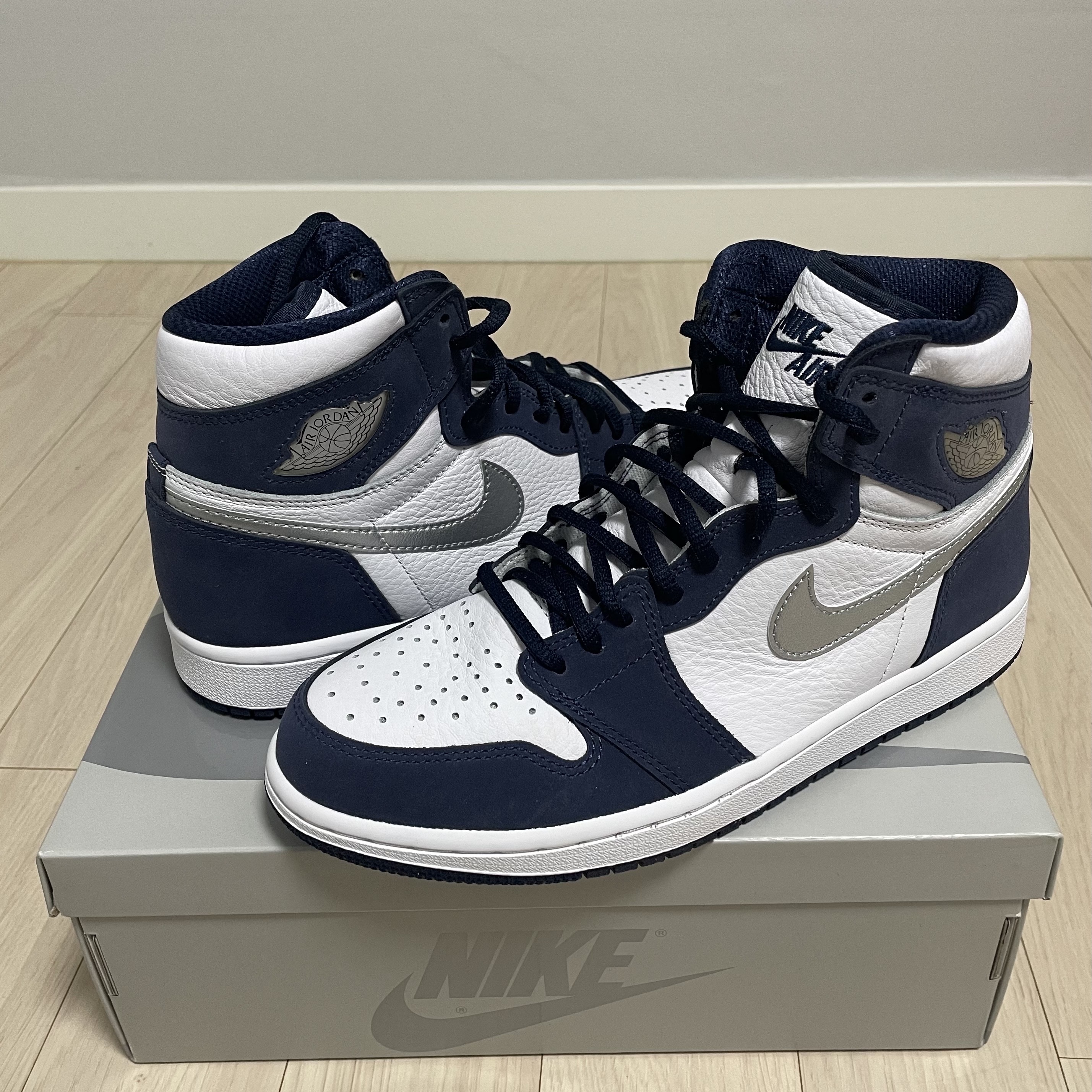 Jordan 1 Retro High OG CO.JP Midnight Navy 착용 스타일