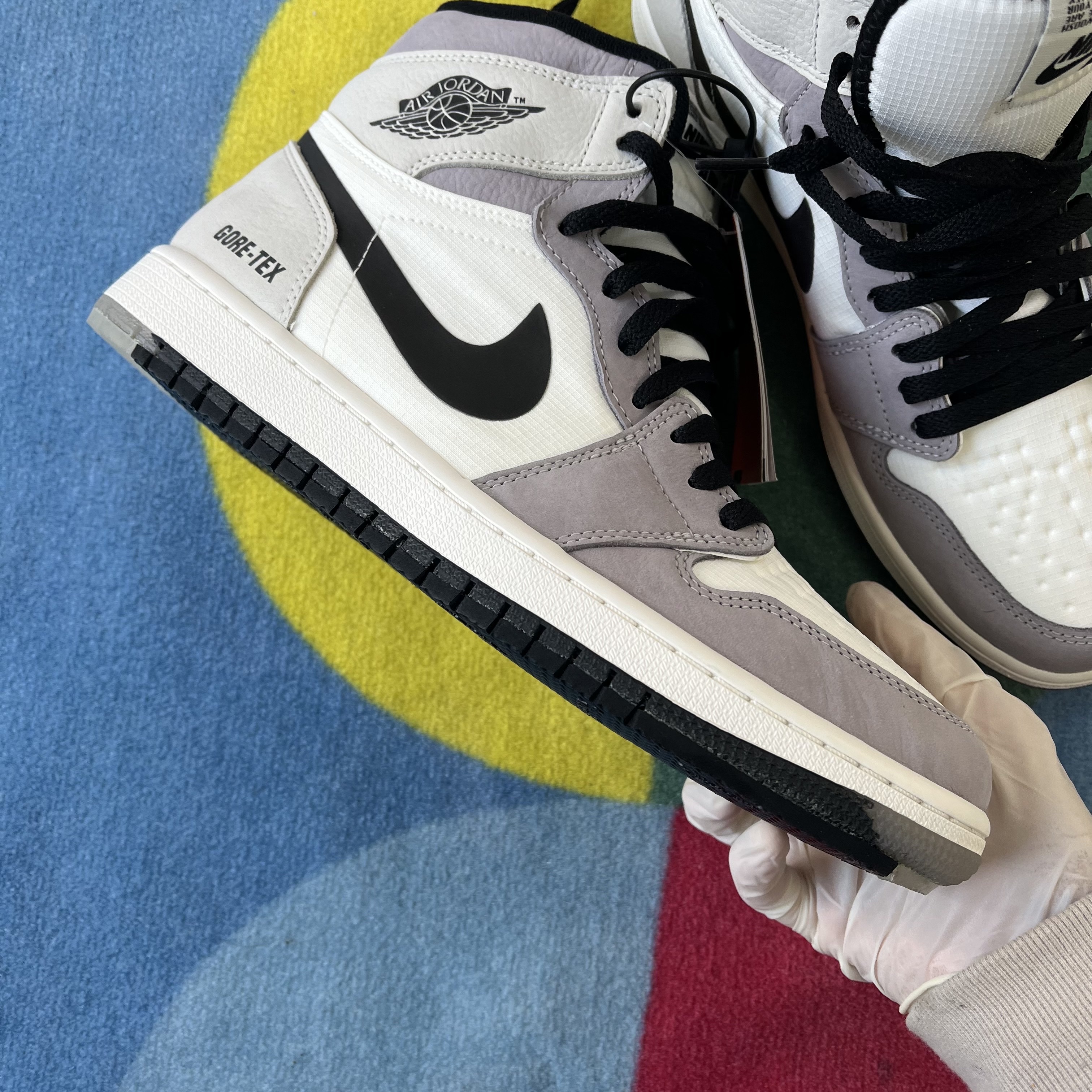 Jordan 1 Element Gore-Tex Sail 착용 스타일 - 4