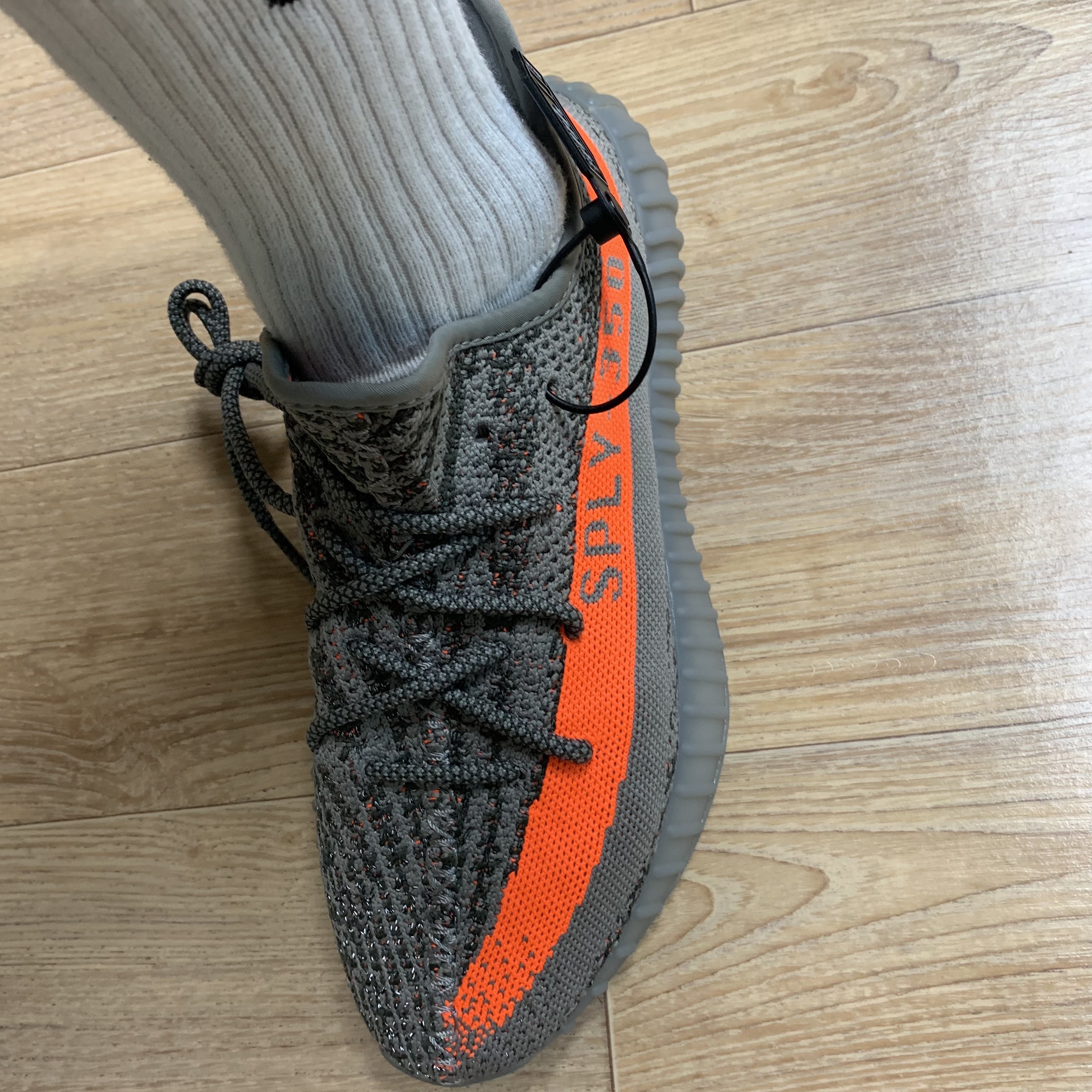 Adidas Yeezy Boost 350 V2 Beluga - Reflective 착용 스타일 - 2
