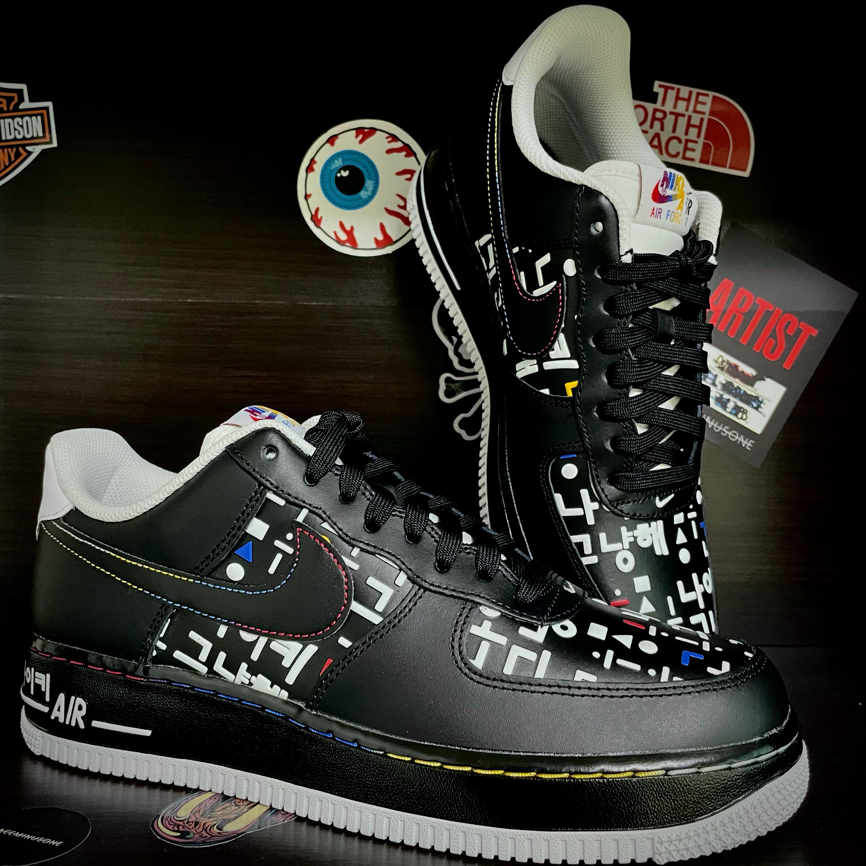 Nike Air Force 1 '07 LV8 Hangul Day 착용 스타일