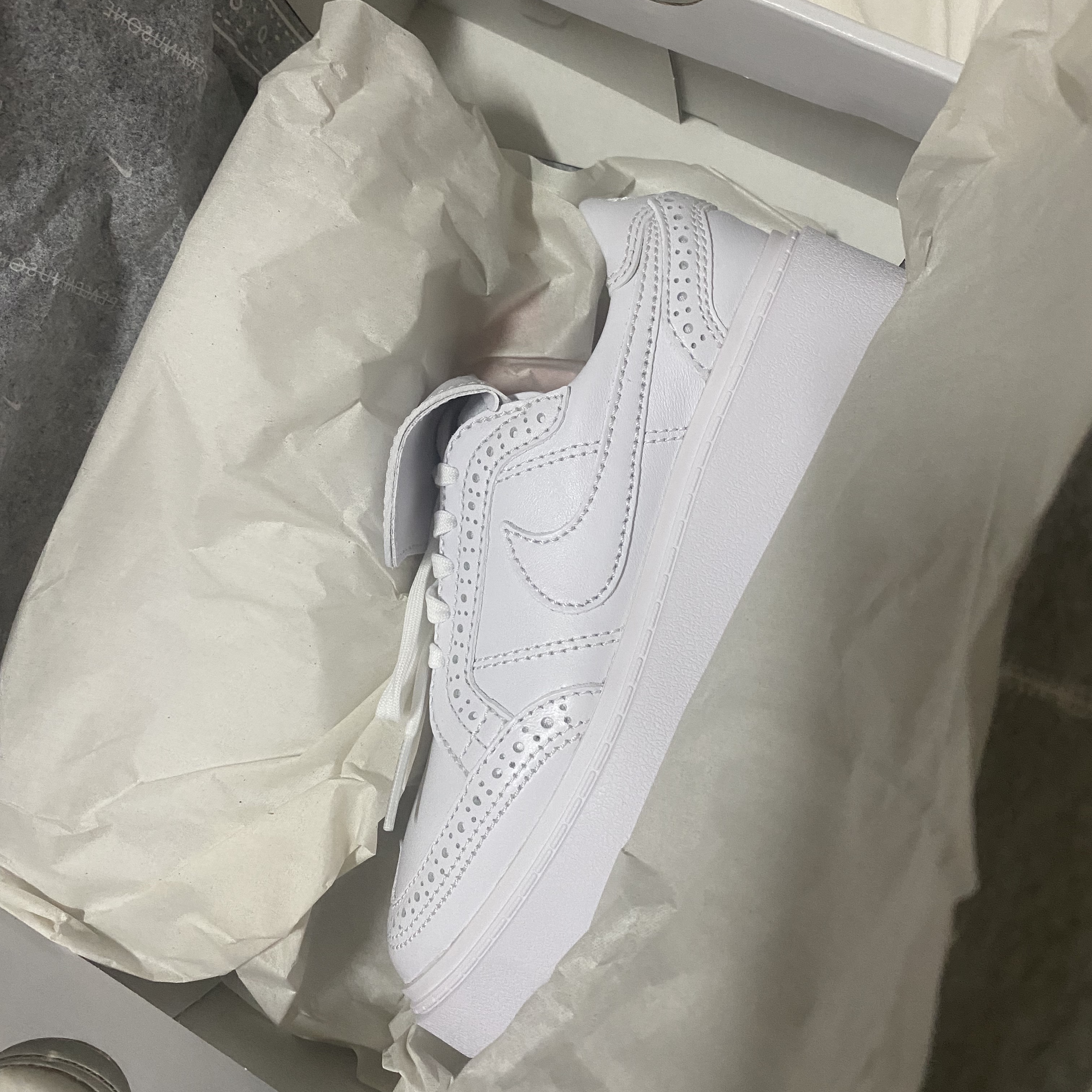 Nike x Peaceminusone Kwondo1 White 착용 스타일