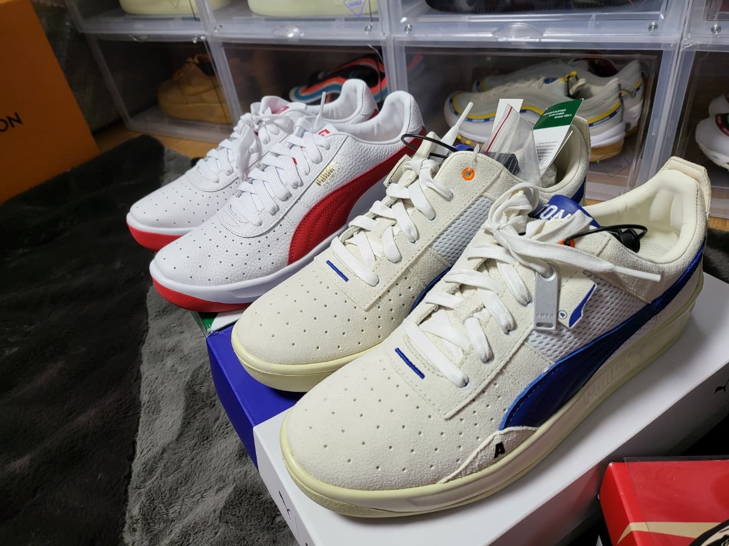 Puma x Ader Error California Whisper White, Nike x Supreme Air Force 1 Low Black 착용 스타일 - 2