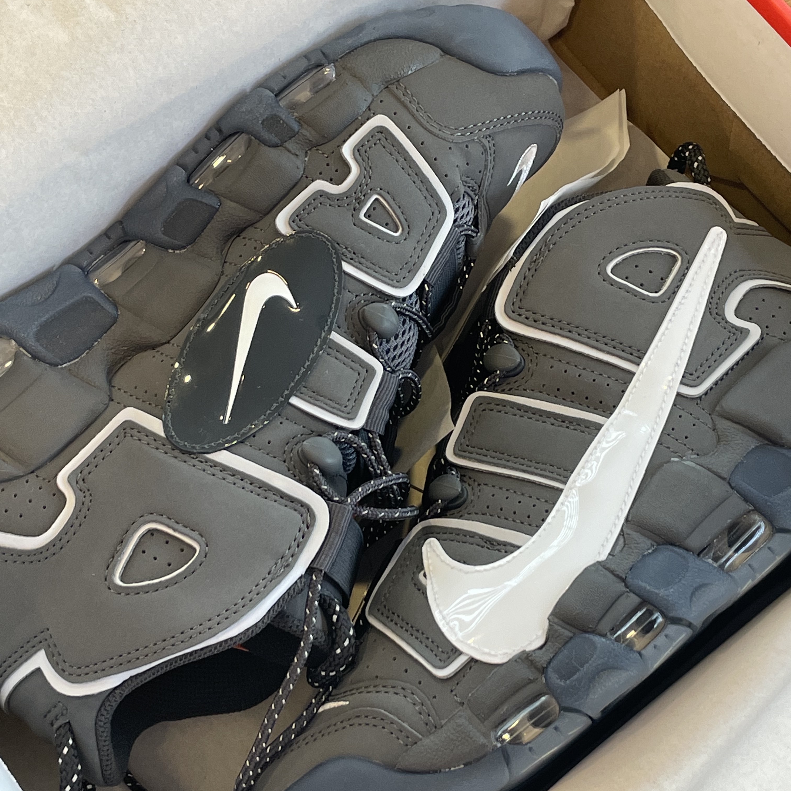 Nike Air More Uptempo 96 Copy and Paste 착용 스타일 - 1
