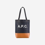 A.P.C. Axelle Tote Bag Denim Caramel