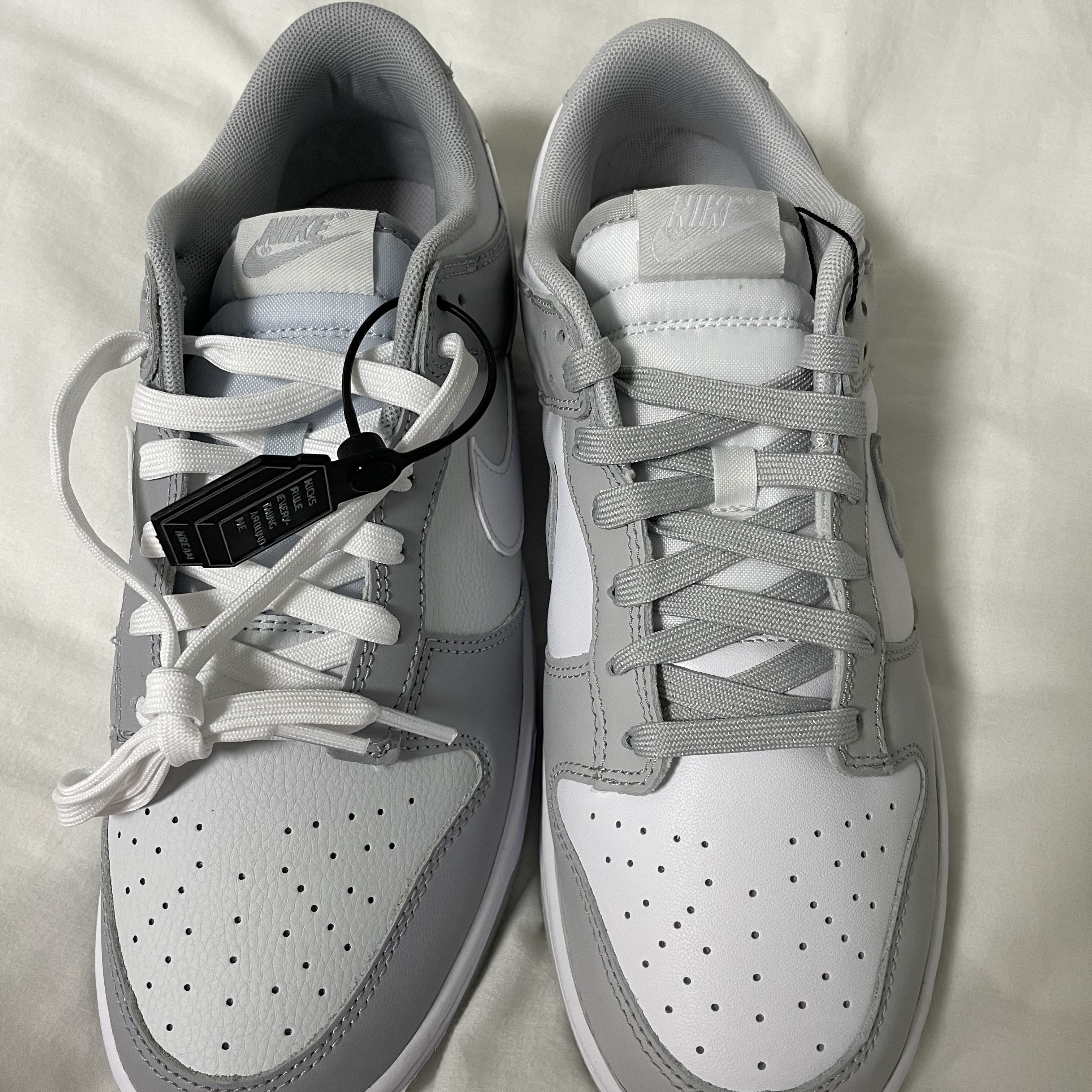 Nike Dunk Low Retro Grey Fog, Nike Dunk Low Retro Wolf Grey 착용 스타일 - 2