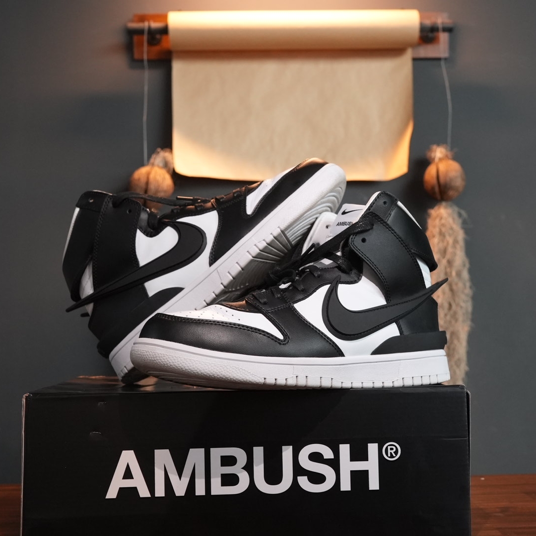 Nike x Ambush Dunk High Black 착용 스타일