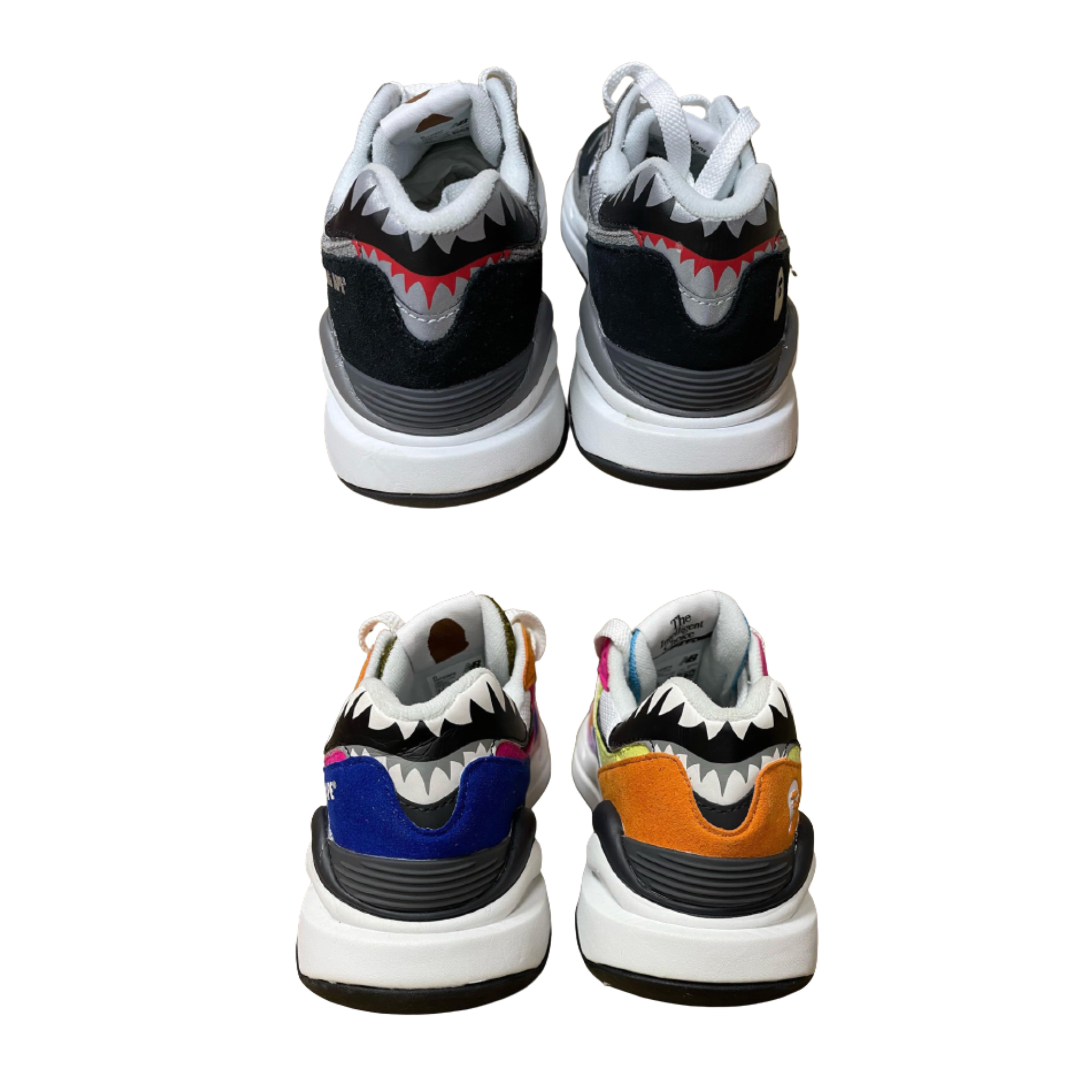New Balance x BAPE 2002R Black Camo (Special Box), New Balance x BAPE 2002R Gray Camo (Special Box) 착용 스타일 - 5