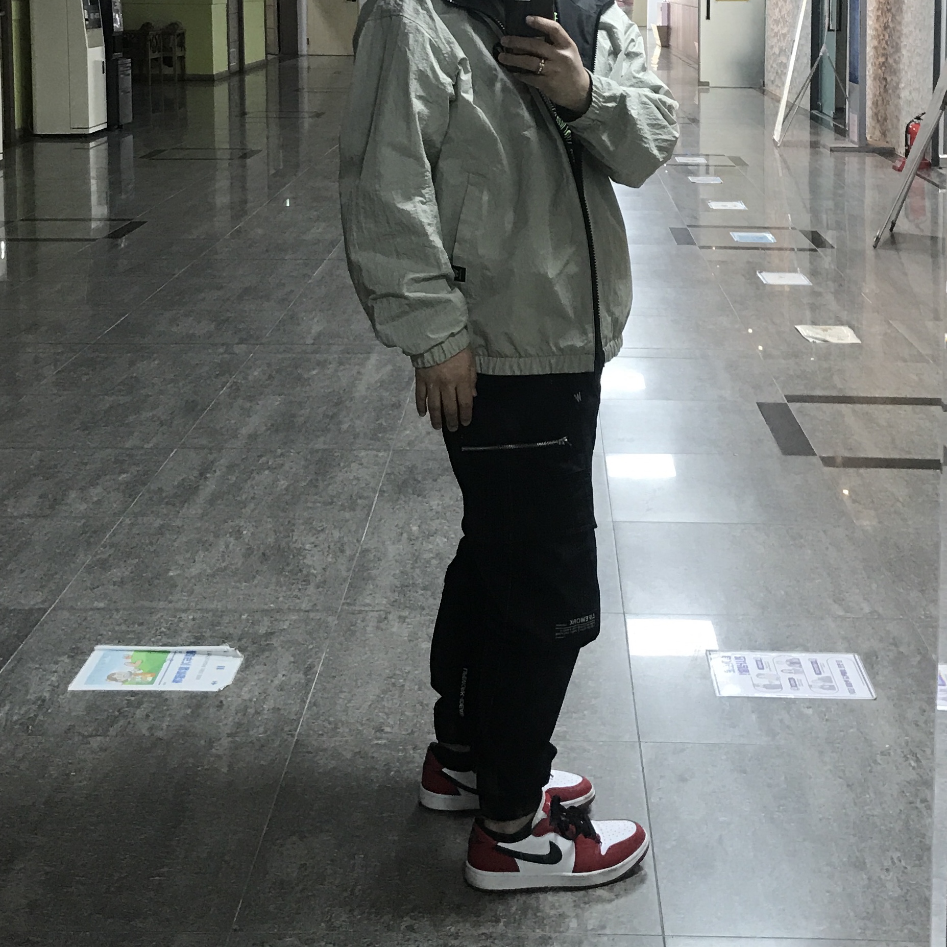 Jordan 1 Low Golf Chicago 착용 스타일
