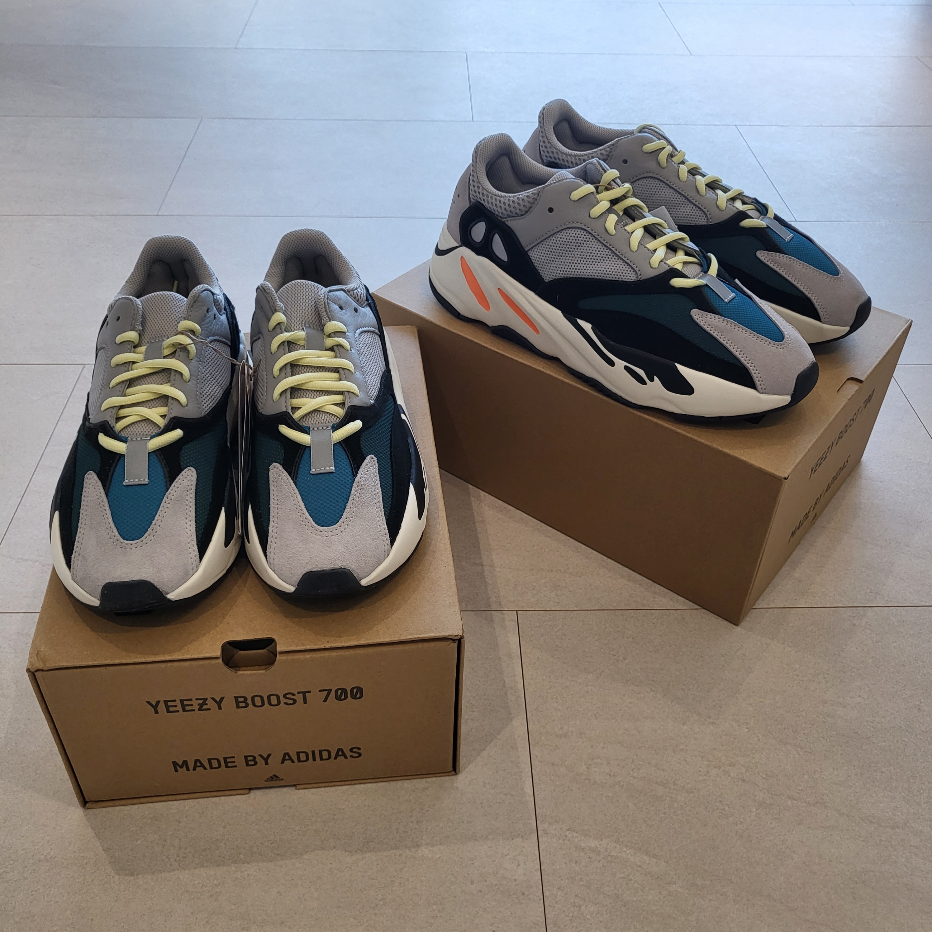 Adidas Yeezy Boost 700 Wave Runner Solid Grey 2021/2022 착용 스타일 - 3