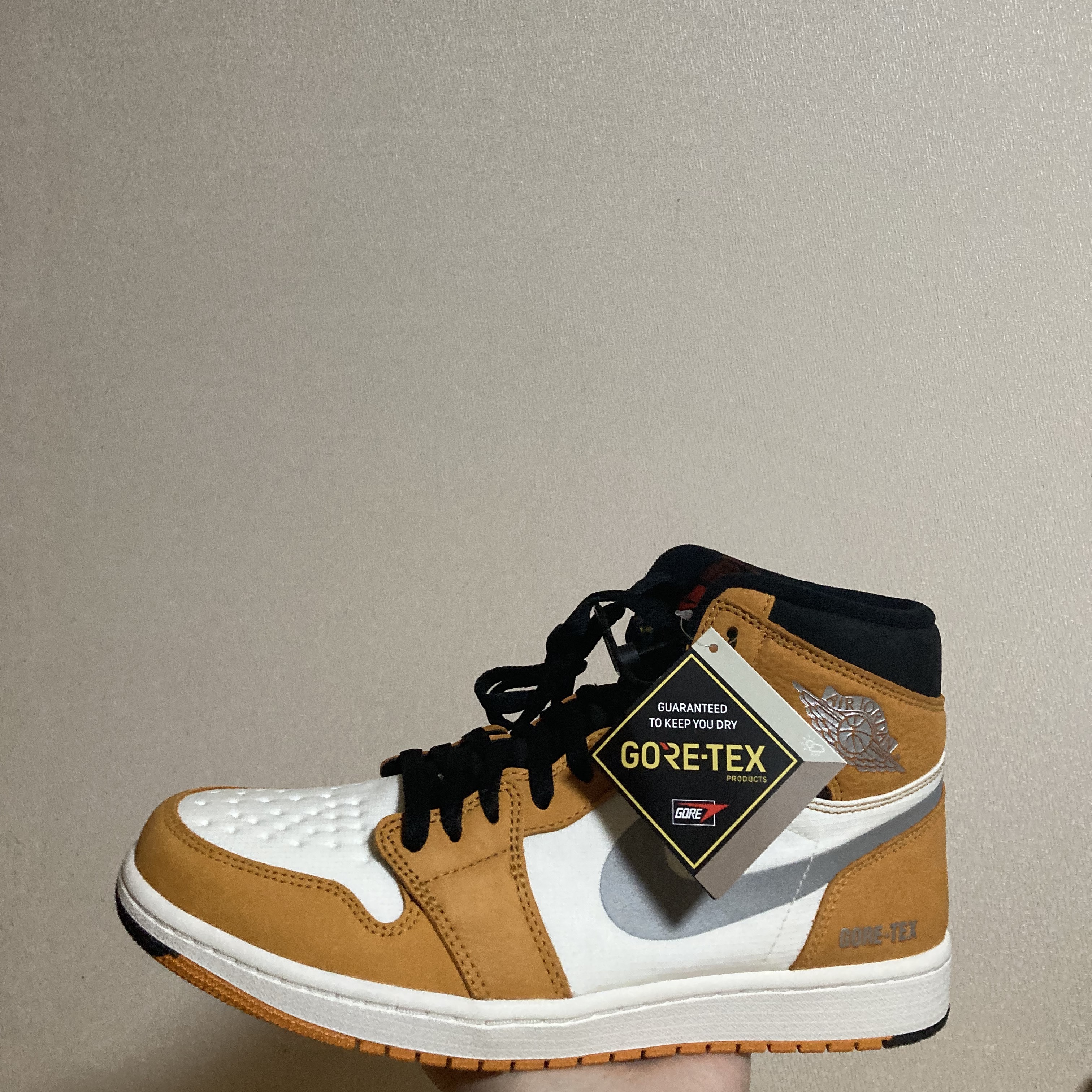Jordan 1 Element Gore-Tex Light Curry 착용 스타일