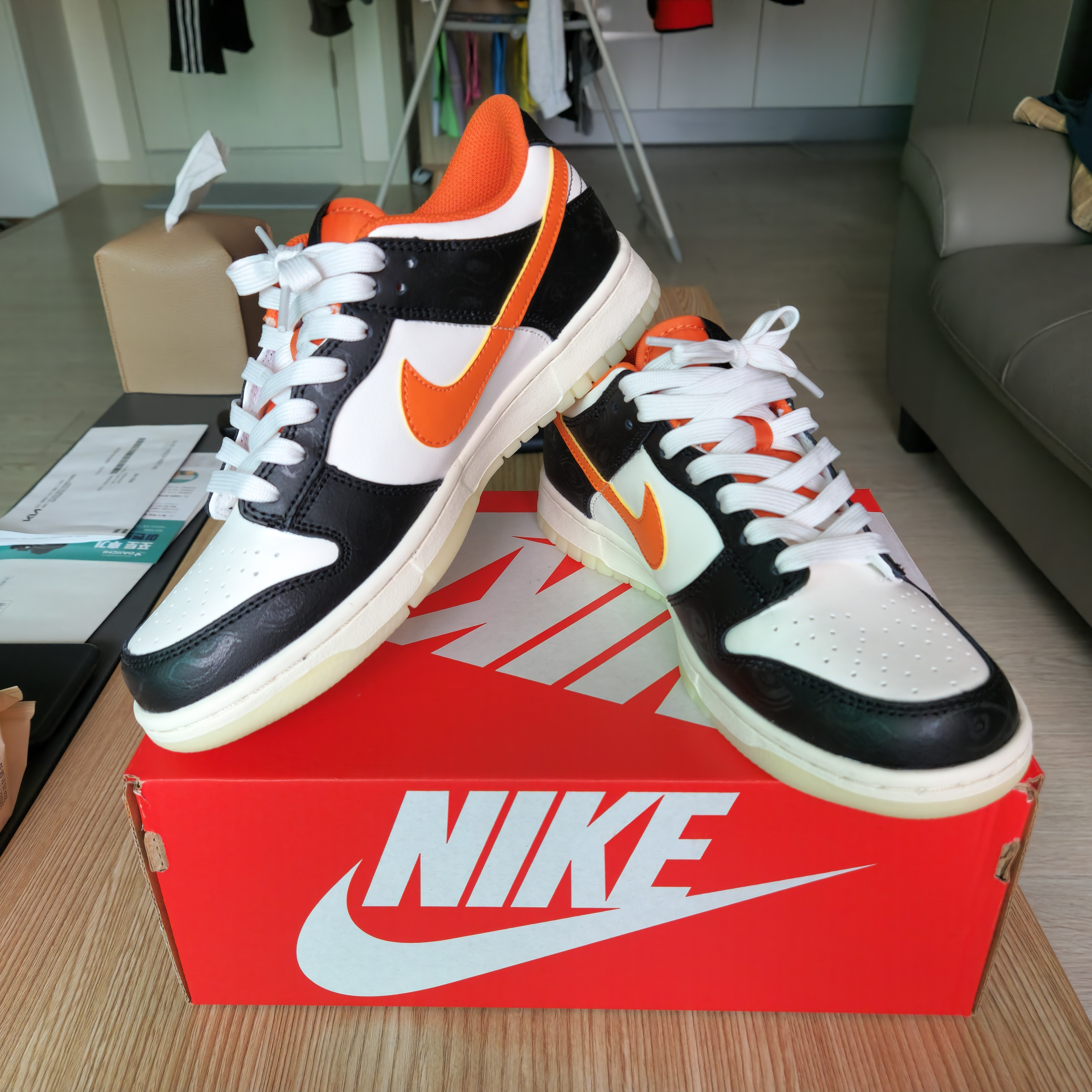 (GS) Nike Dunk Low PRM Halloween 착용 스타일