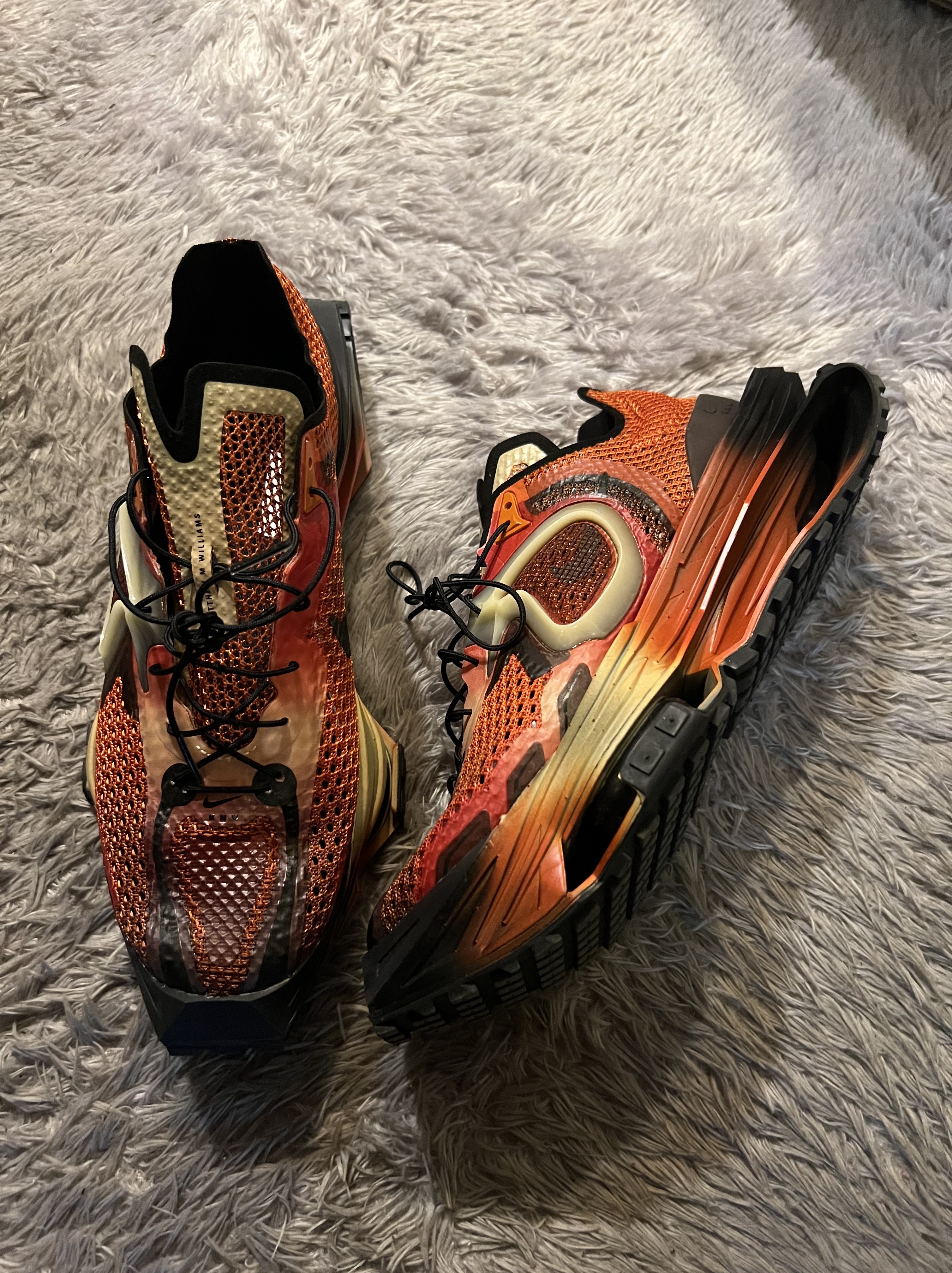 Nike x Matthew M Williams Zoom 004 Rust Factor 착용 스타일