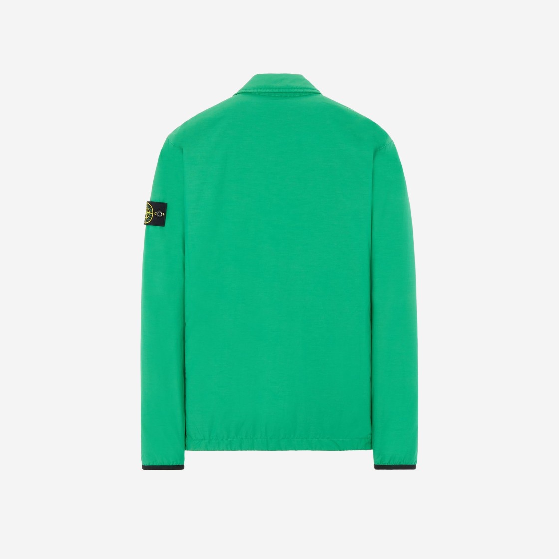 Stone Island 11525 O-Cotton/R-Nylon Tela Primaloft Overshirt Bright Green - 21FW 상세 이미지 2