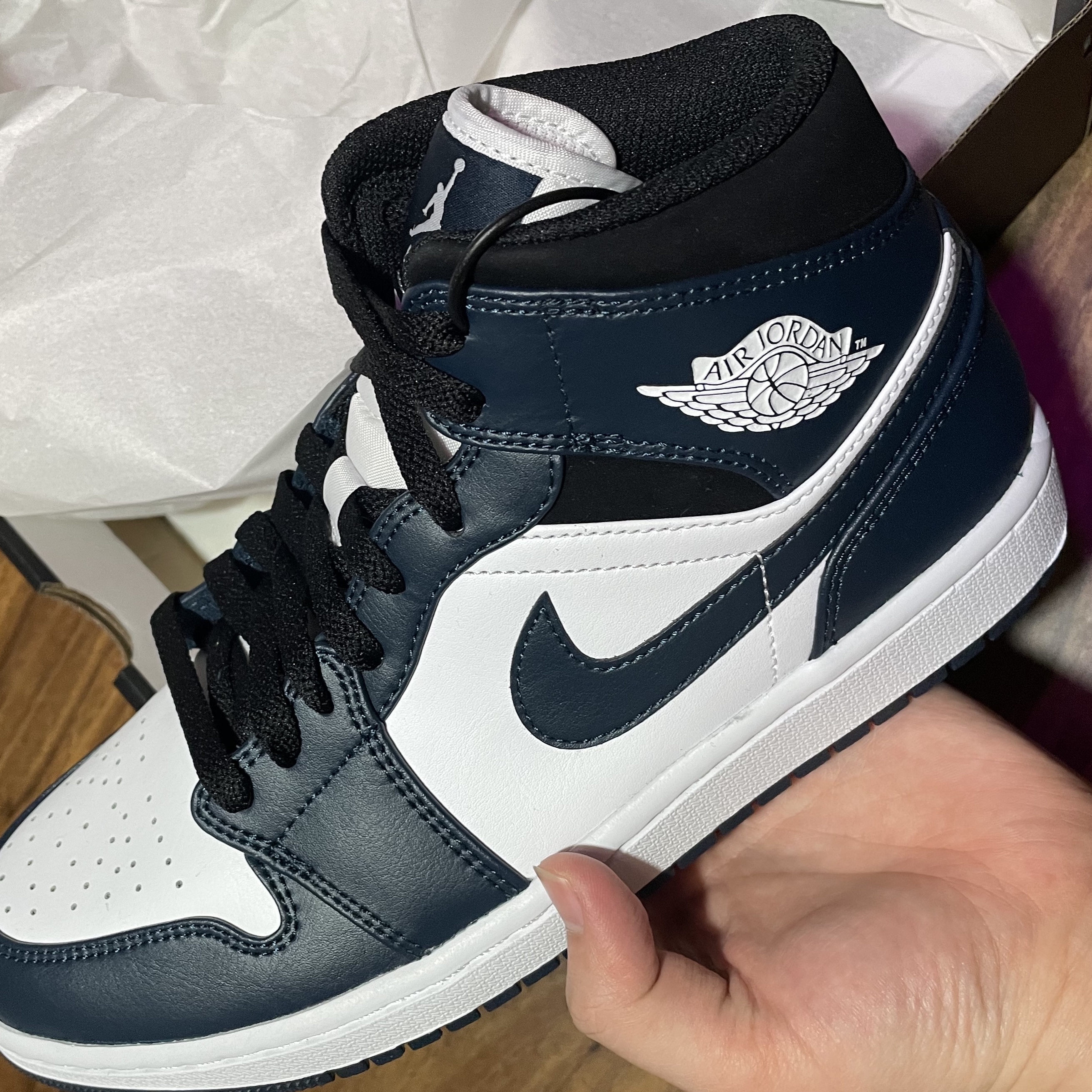 Jordan 1 Mid Dark Teal 착용 스타일