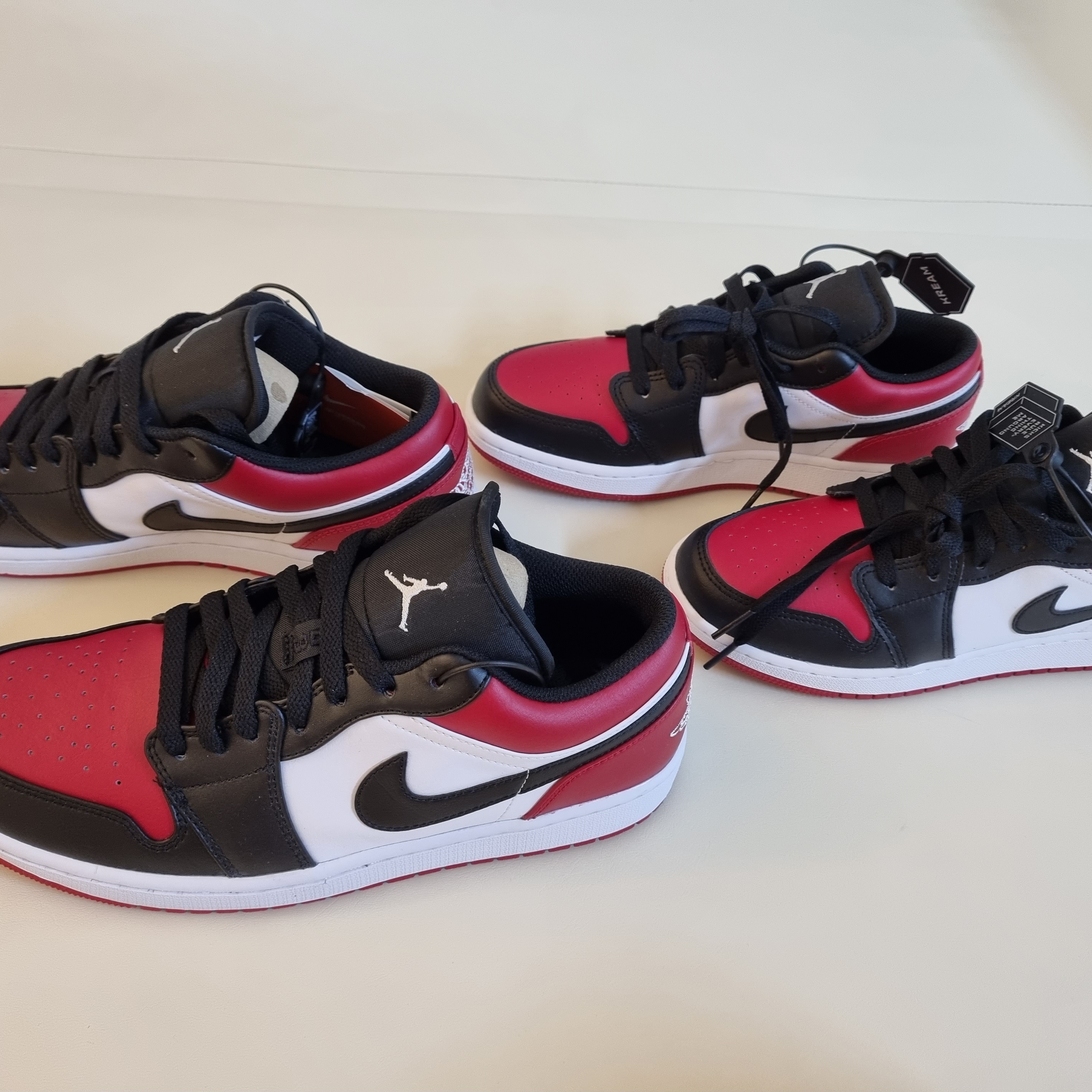 (GS) Jordan 1 Low Bred Toe, Jordan 1 Low Bred Toe 착용 스타일 - 3