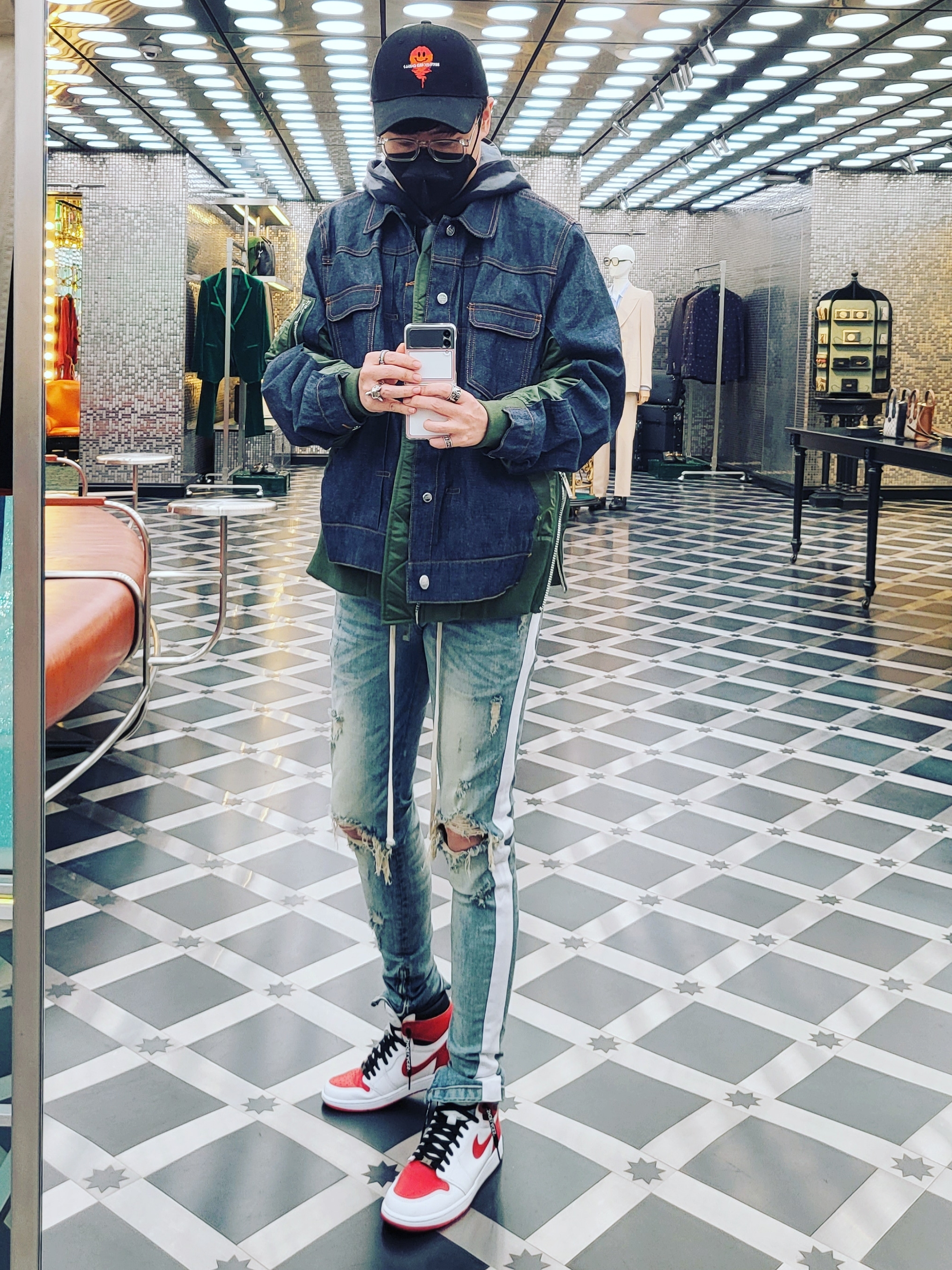 Jordan 1 Retro High OG Heritage 착용 스타일