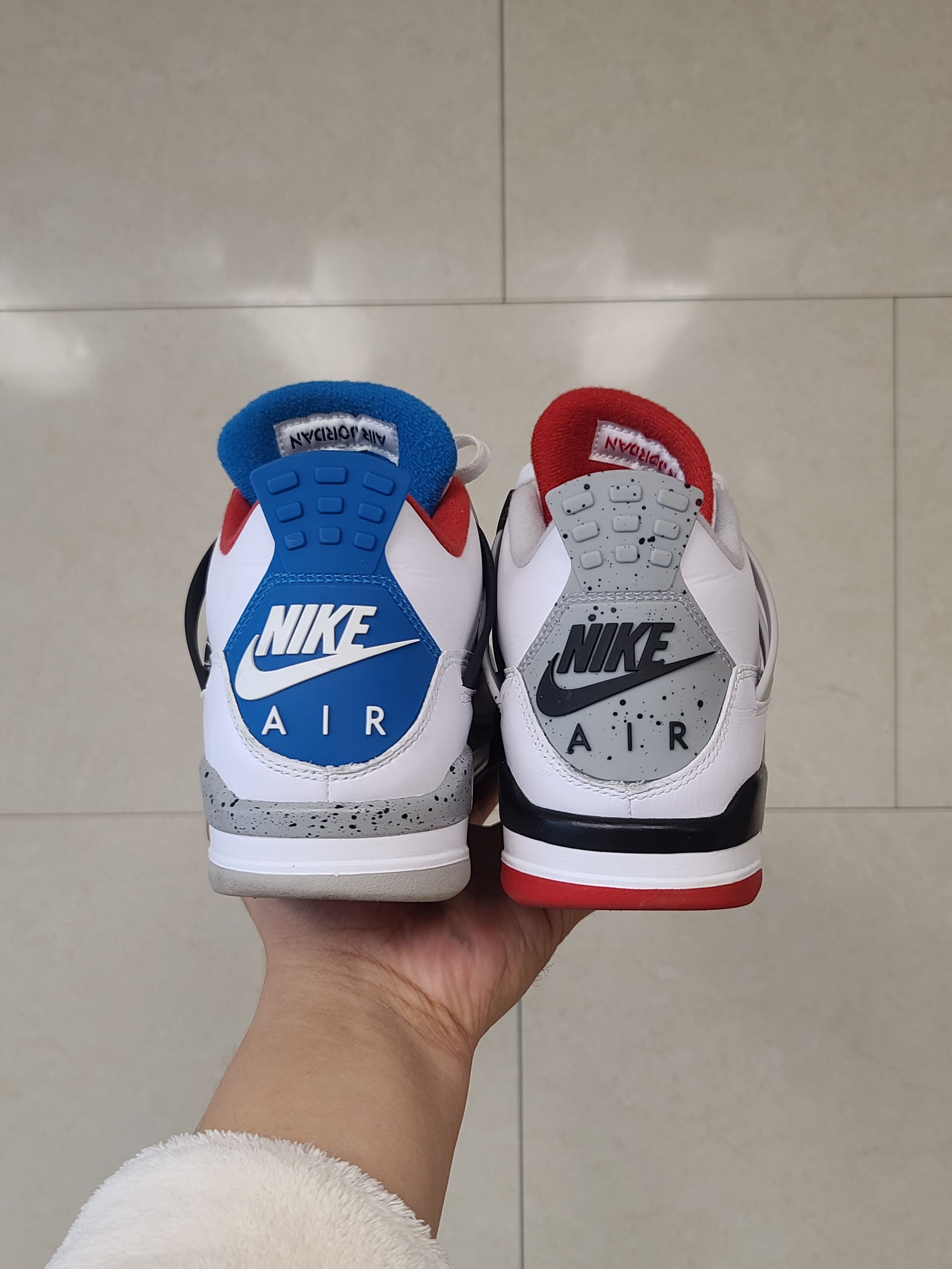Jordan 4 Retro What The 4 착용 스타일 - 1