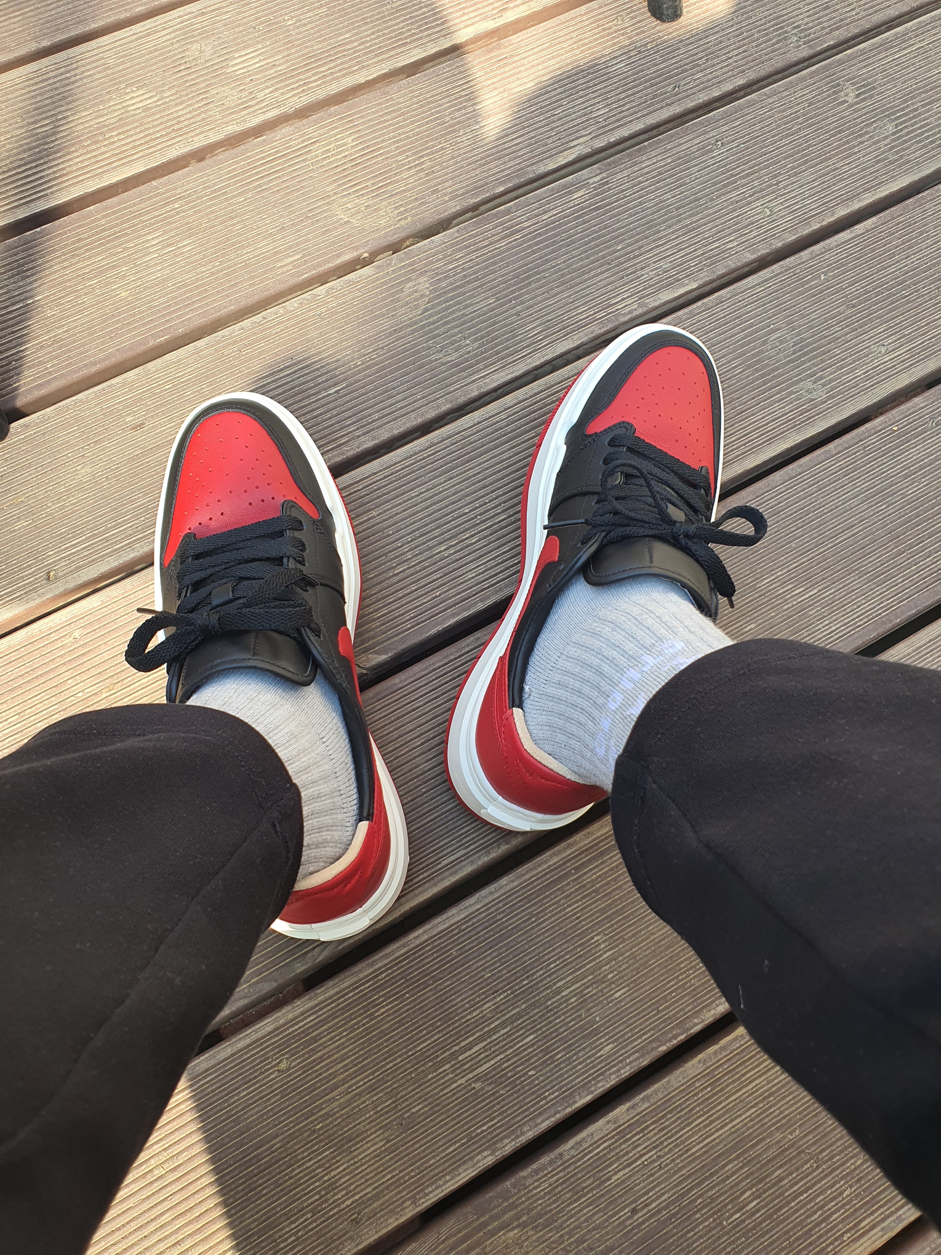 (W) Jordan 1 Elevate Low SE Bred 착용 스타일 - 1