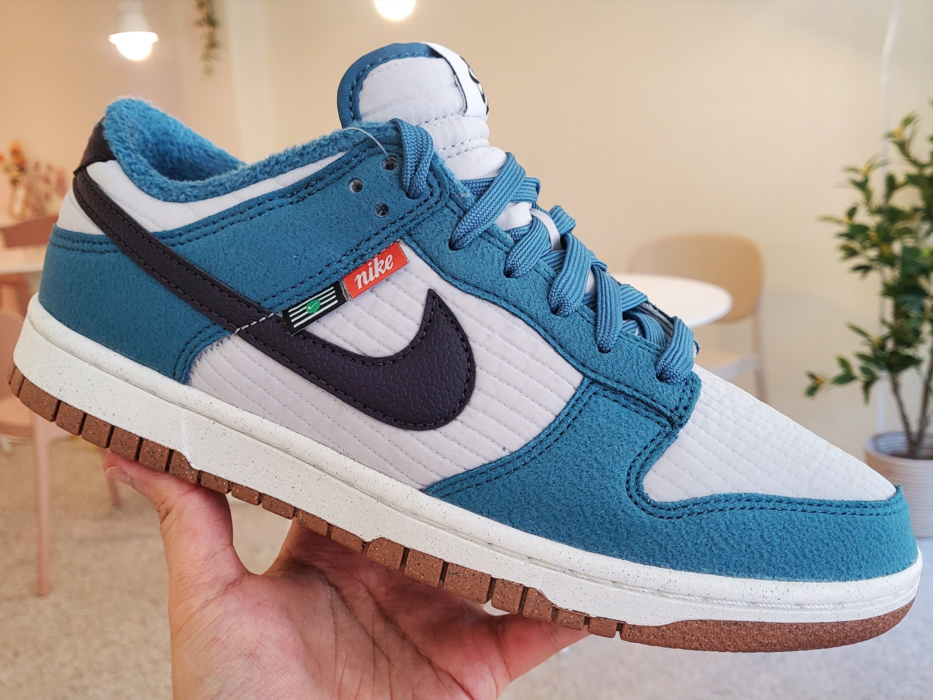 Nike Dunk Low Retro Next Nature Riftblue 착용 스타일