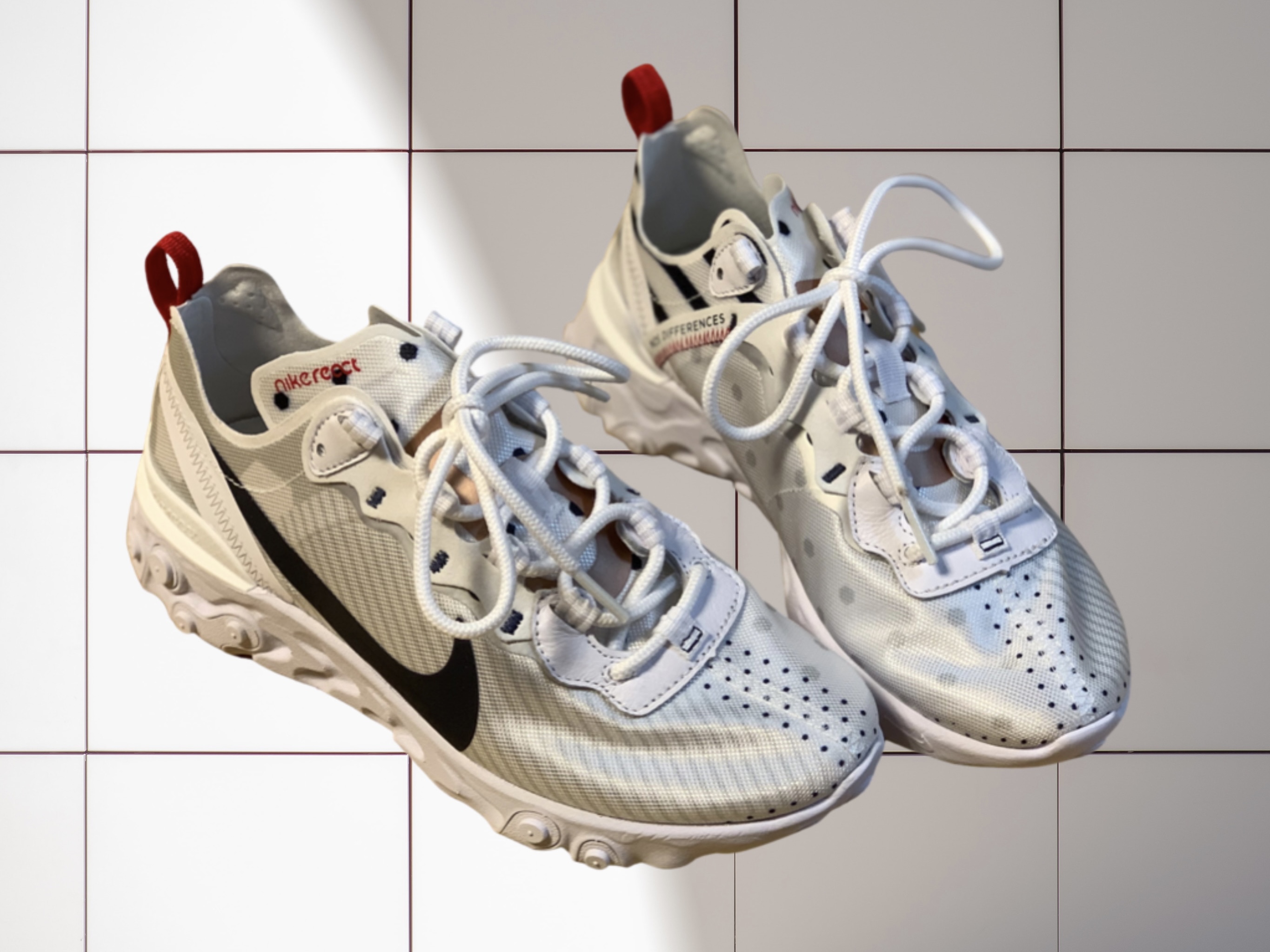 (W) Nike React Element 55 Unite Totale 착용 스타일
