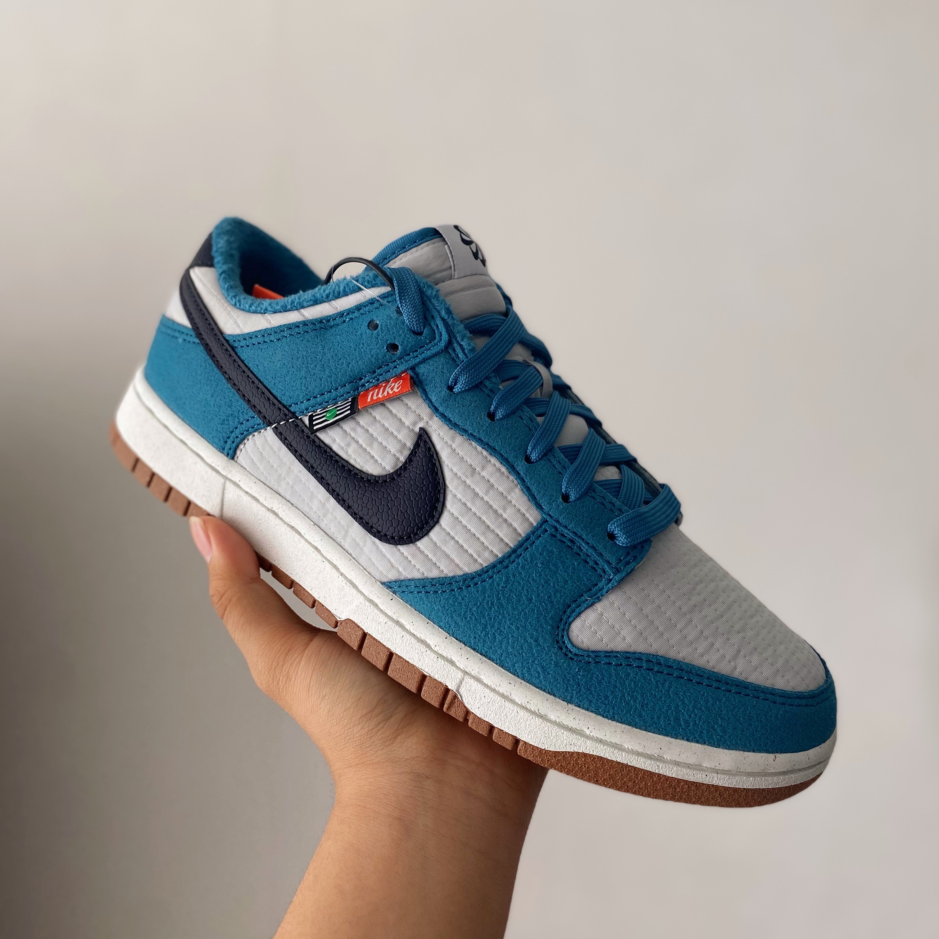 Nike Dunk Low Retro Next Nature Riftblue 착용 스타일