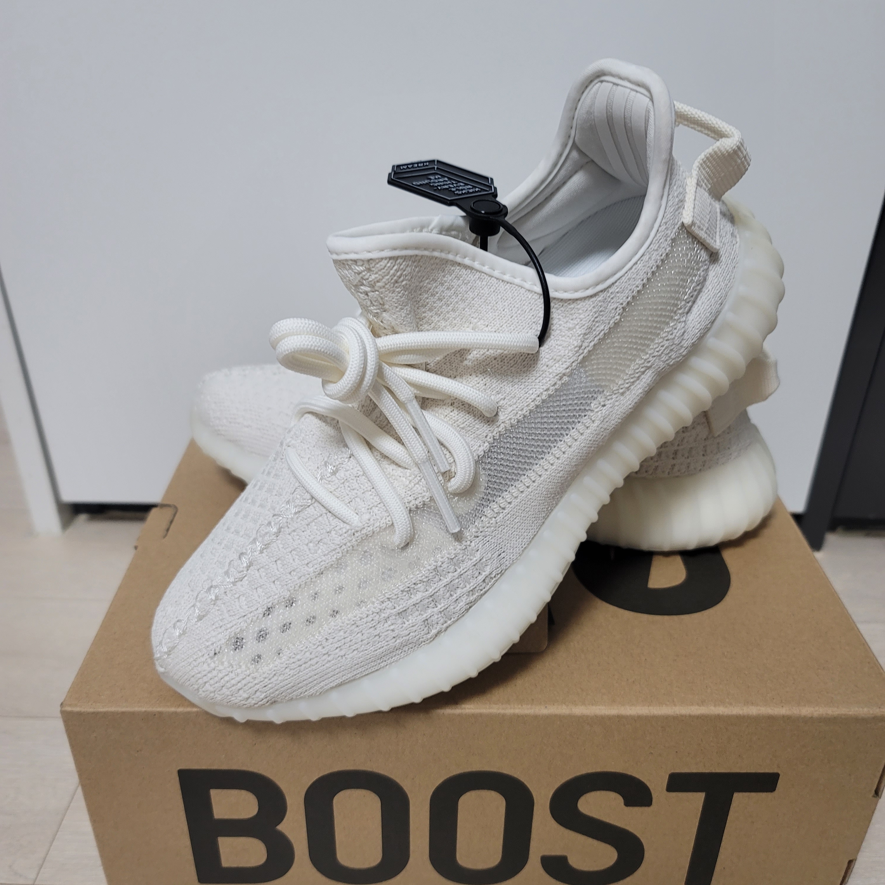 Adidas Yeezy Boost 350 V2 Bone 착용 스타일