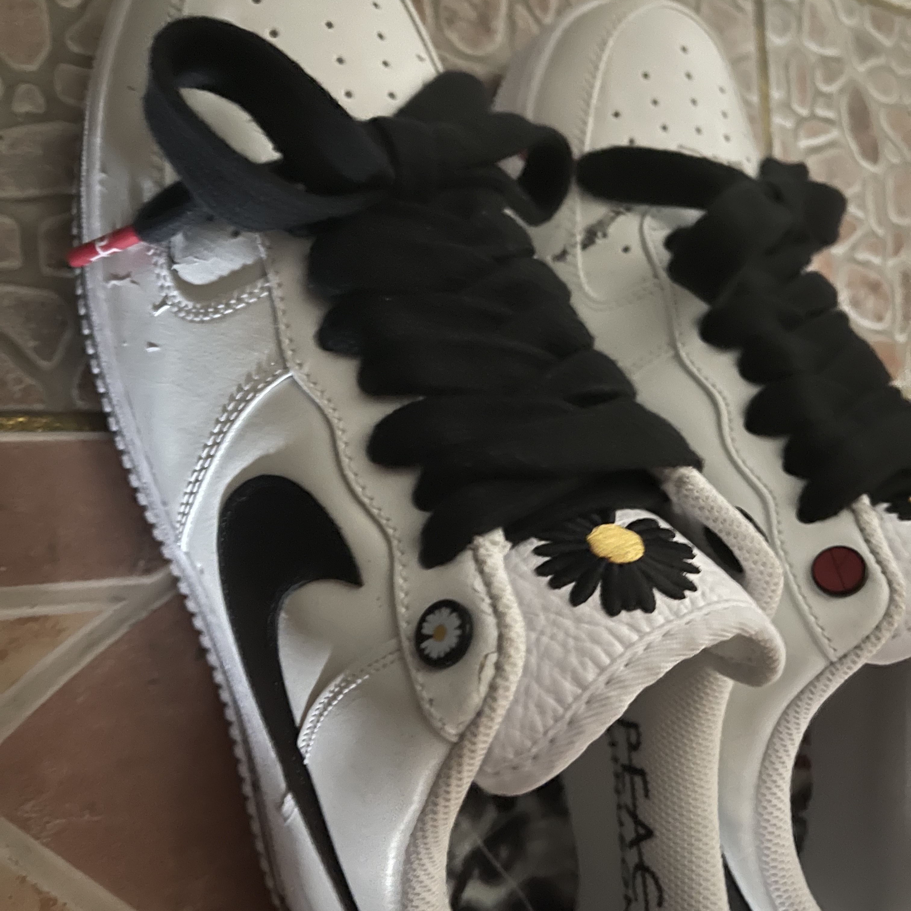 Nike x Peaceminusone Air Force 1 Low Para-Noise 2.0 착용 스타일 - 1