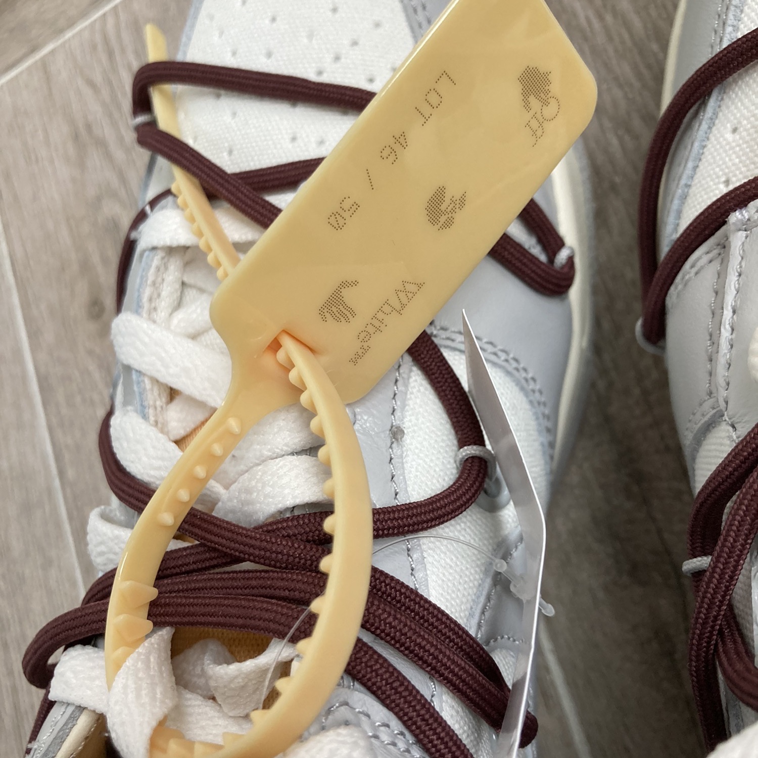 Nike x Off-White Dunk Low The 50 - Lot 46 착용 스타일 - 5