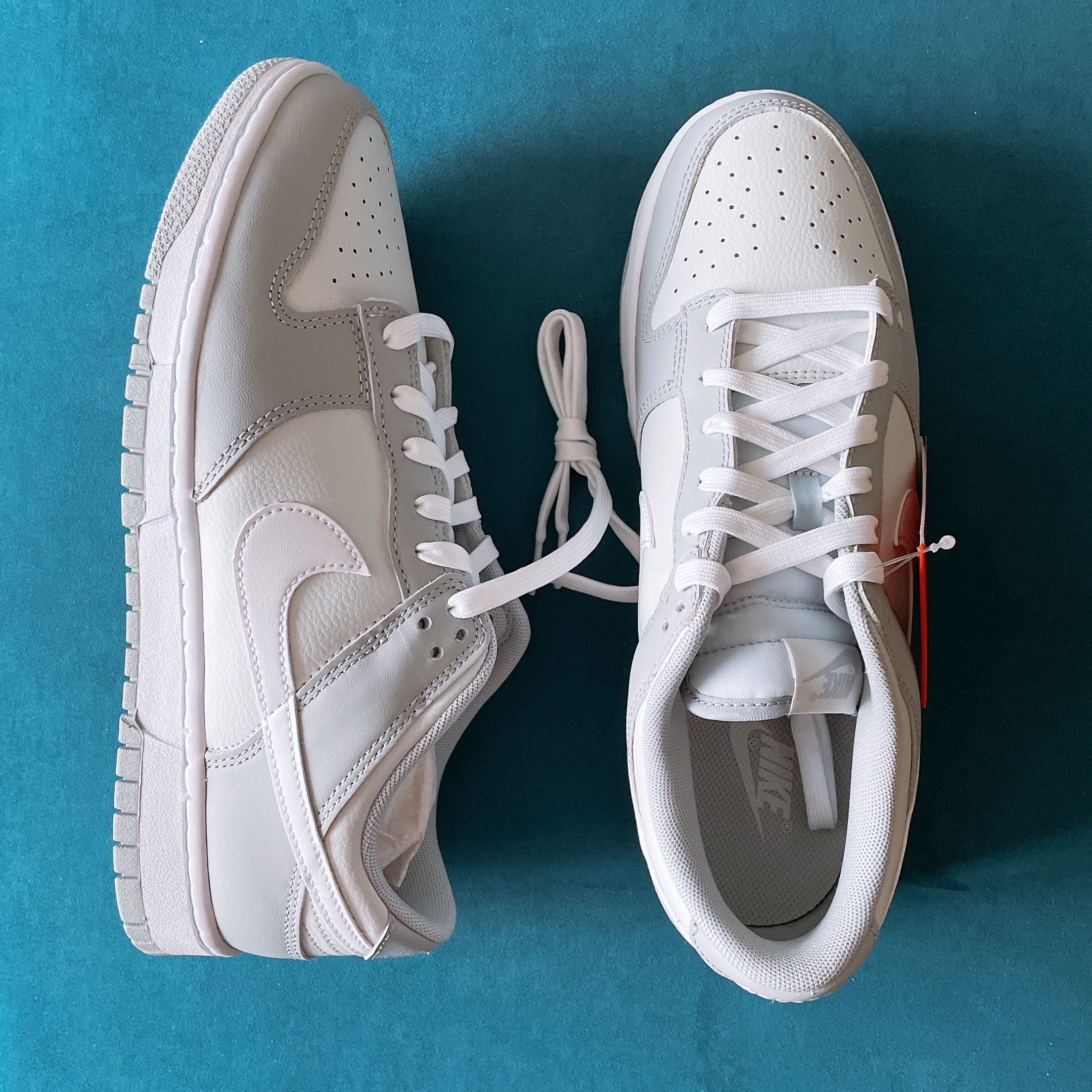 Nike Dunk Low Retro Wolf Grey 착용 스타일