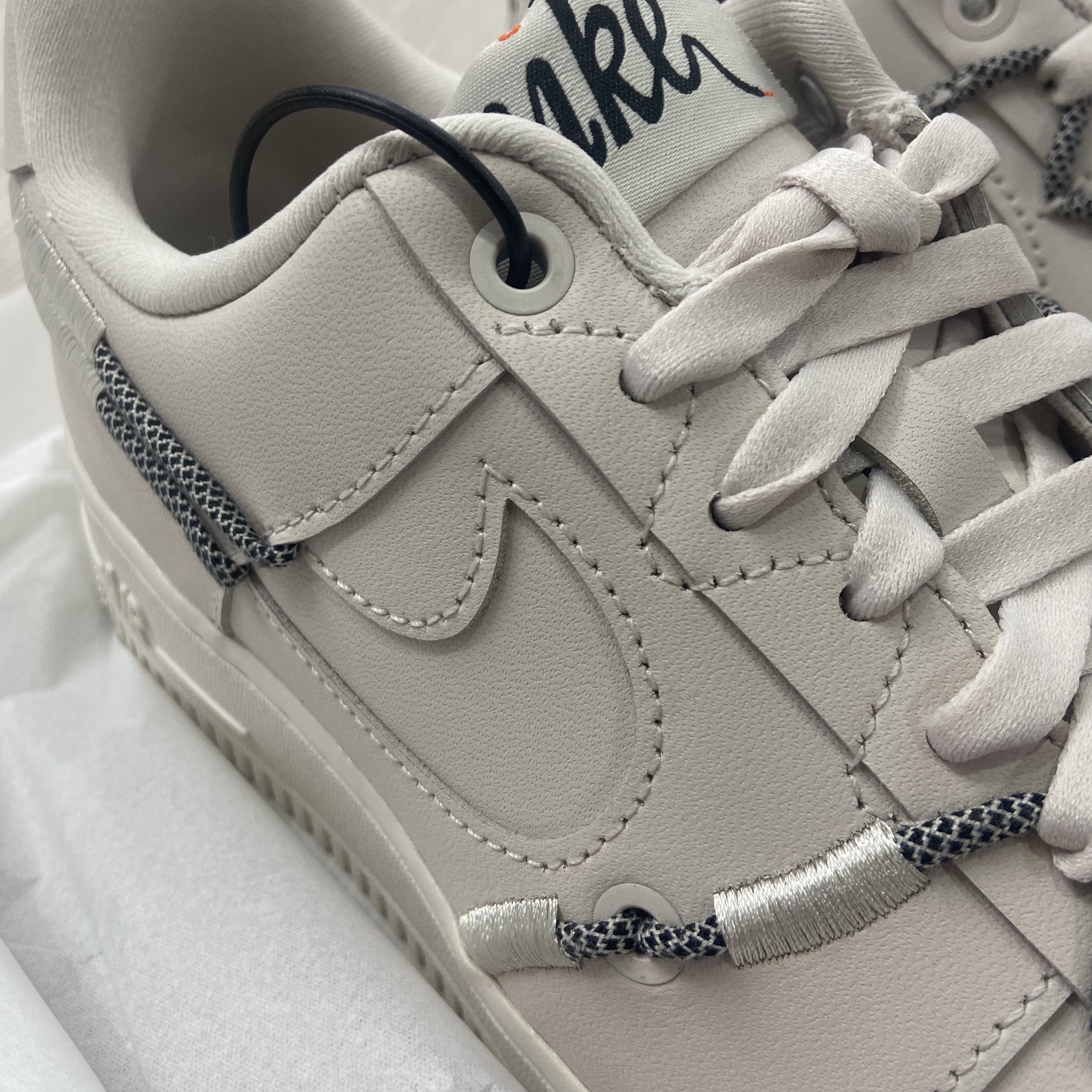 (W) Nike Air Force 1 '07 LX Light Orewood Brown 착용 스타일