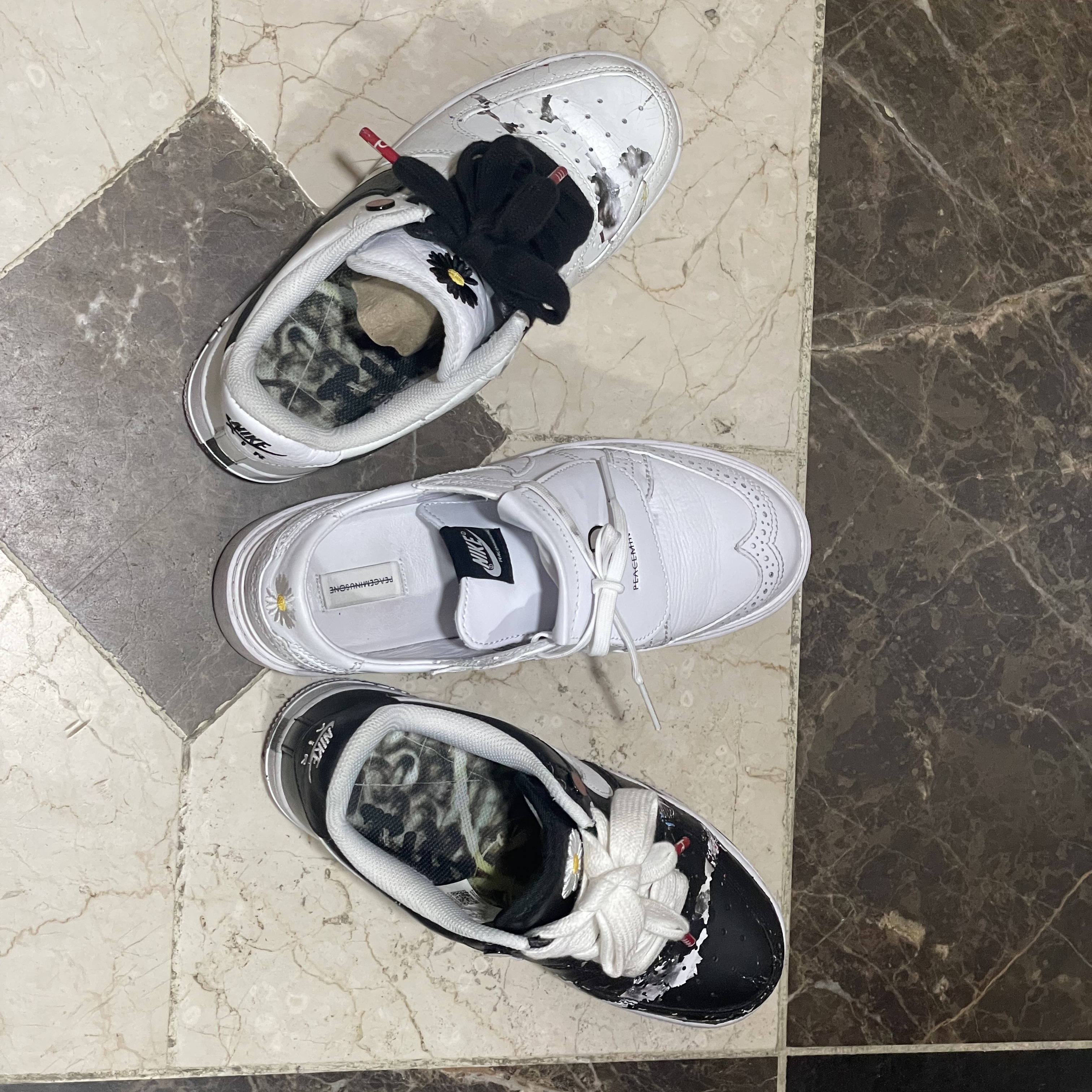 Nike x Peaceminusone Air Force 1 Low Para-Noise, Nike x Peaceminusone Air Force 1 Low Para-Noise 2.0 착용 스타일 - 4