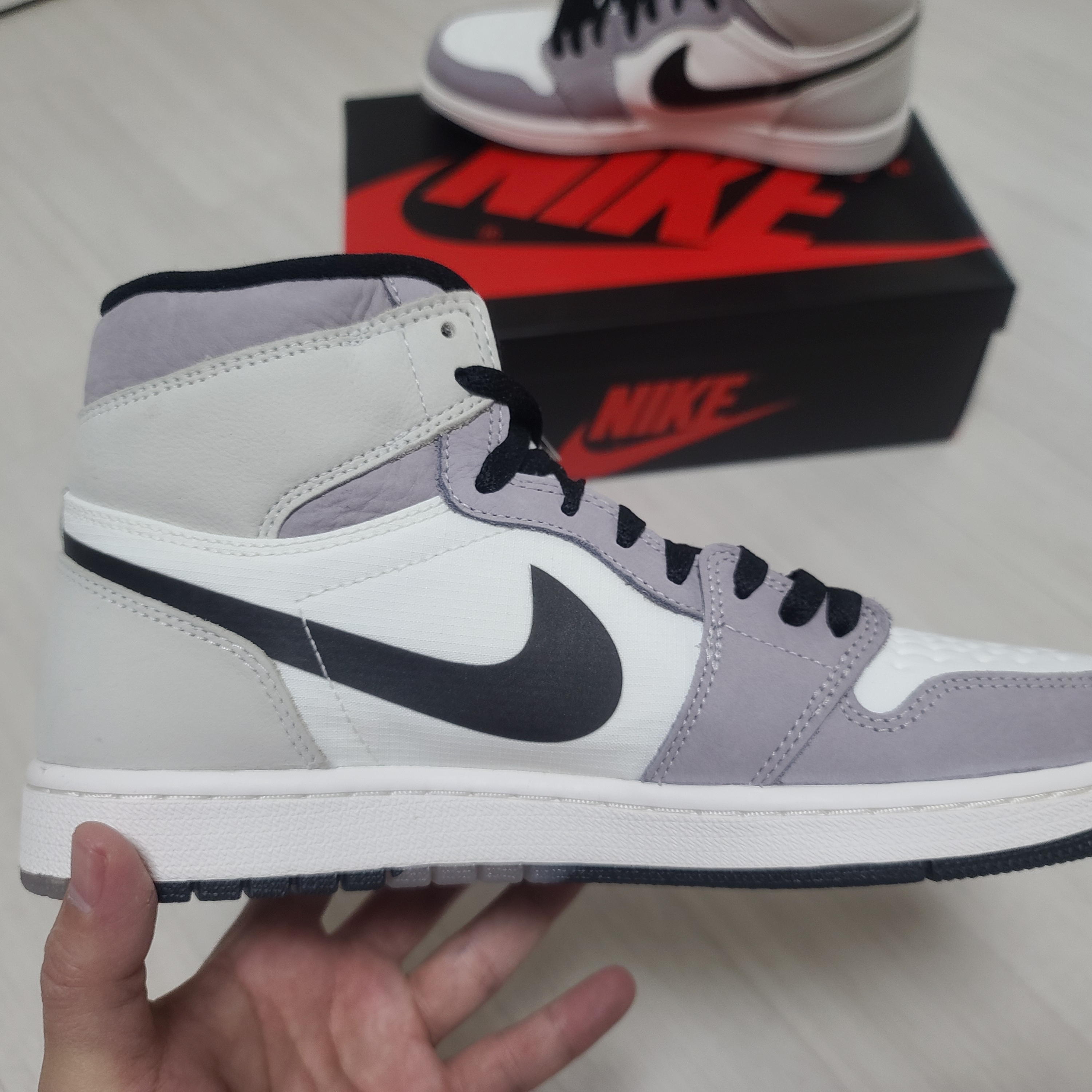 Jordan 1 Element Gore-Tex Sail 착용 스타일 - 2