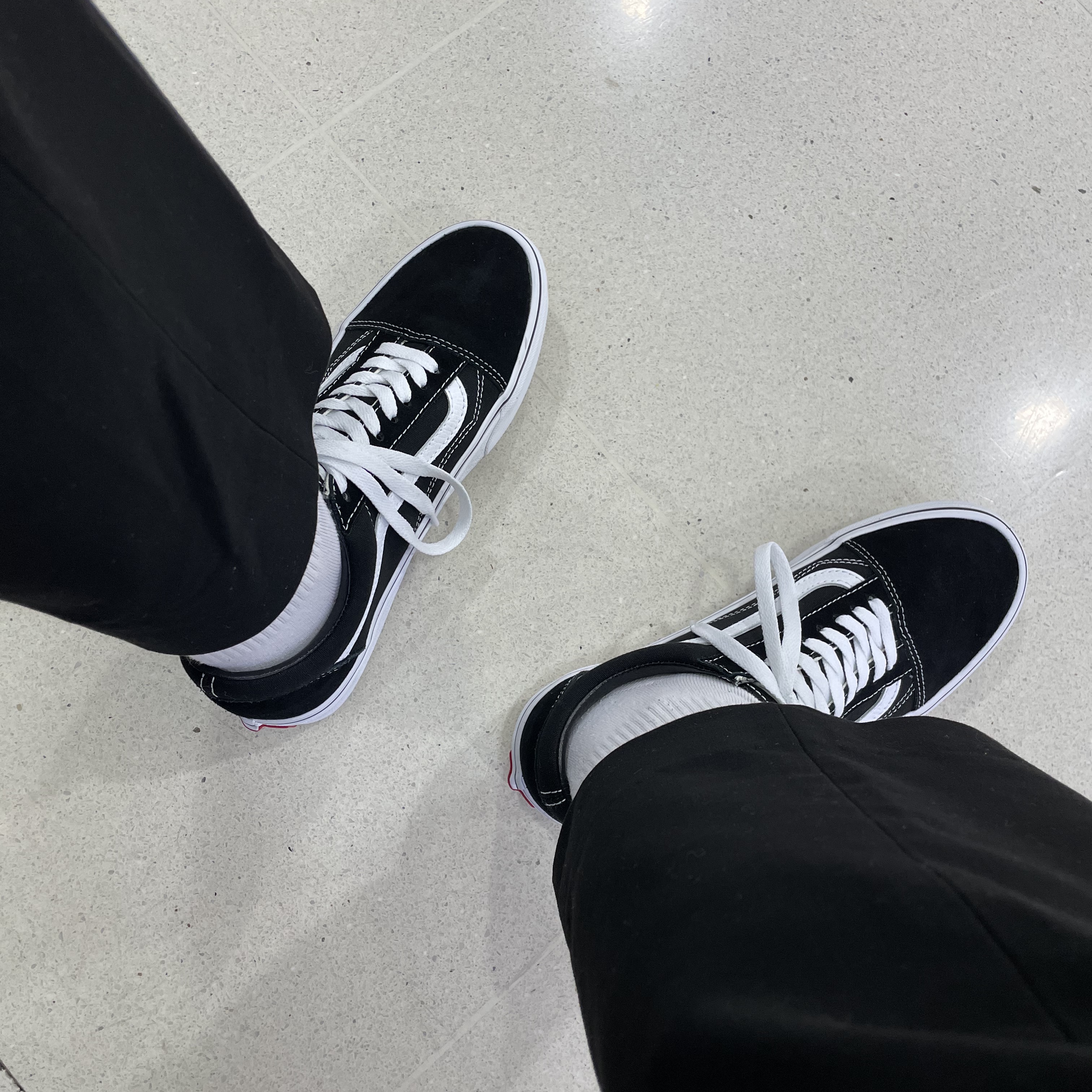 Vans Vault OG Old Skool LX Black 착용 스타일