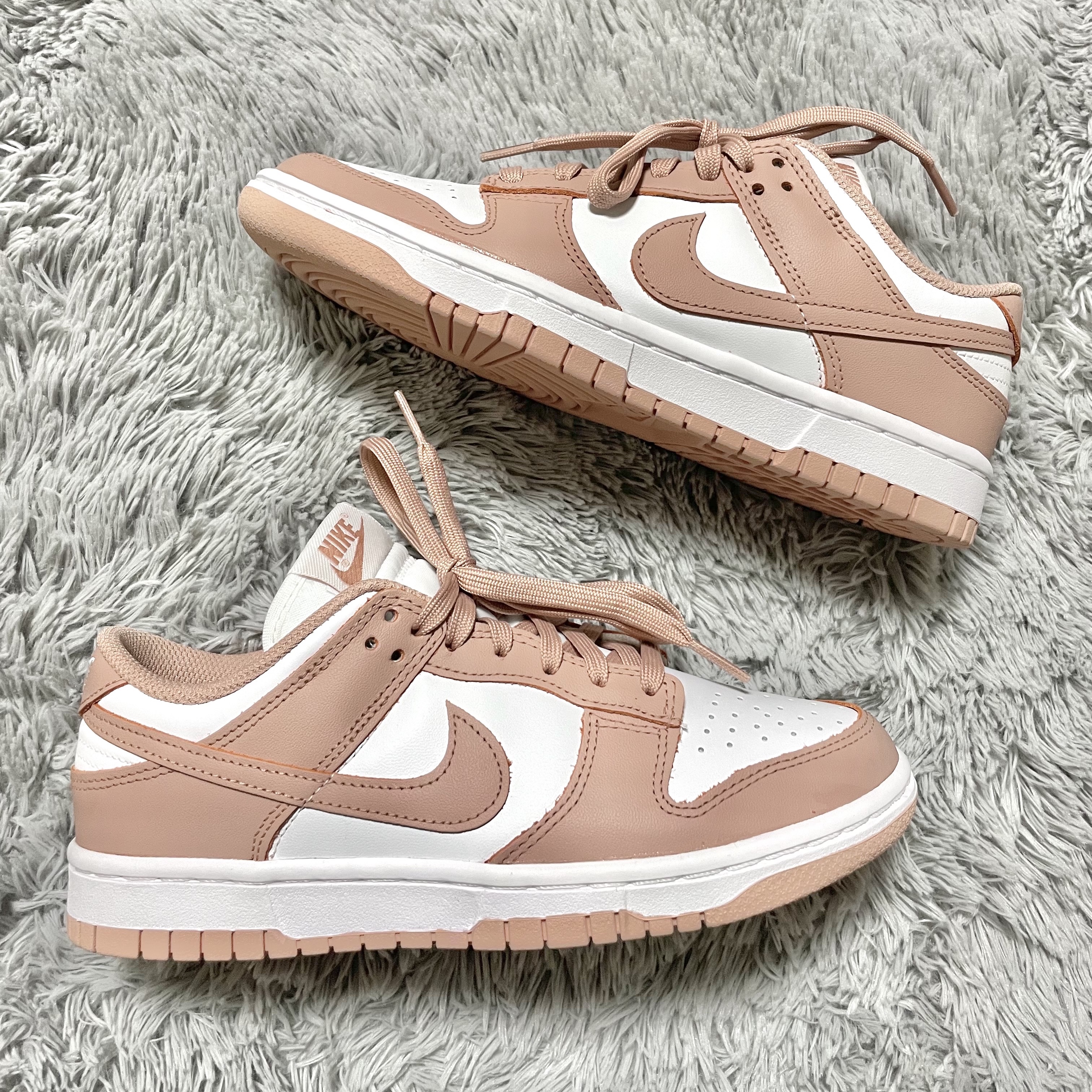 (W) Nike Dunk Low Rose Whisper 착용 스타일