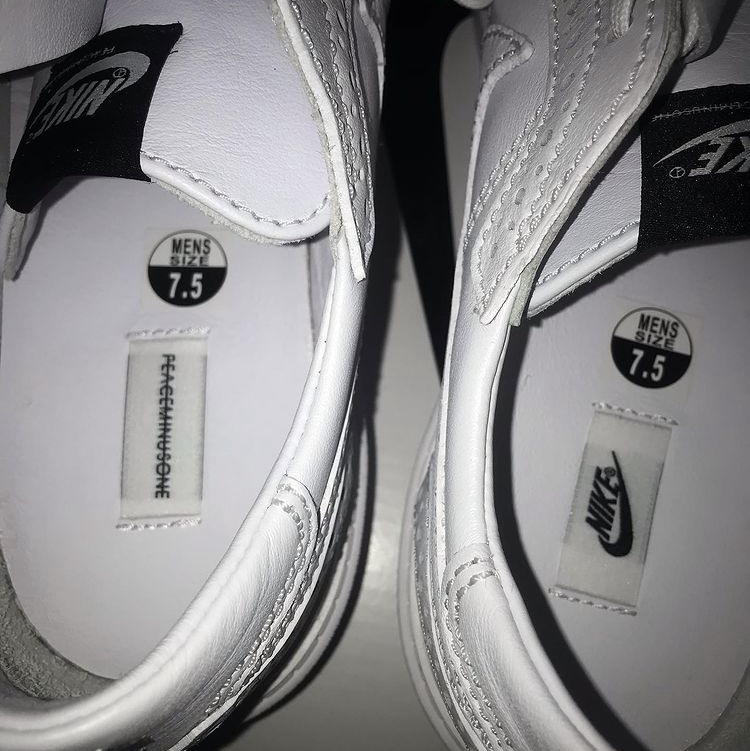 Nike x Peaceminusone Kwondo1 White 착용 스타일 - 3