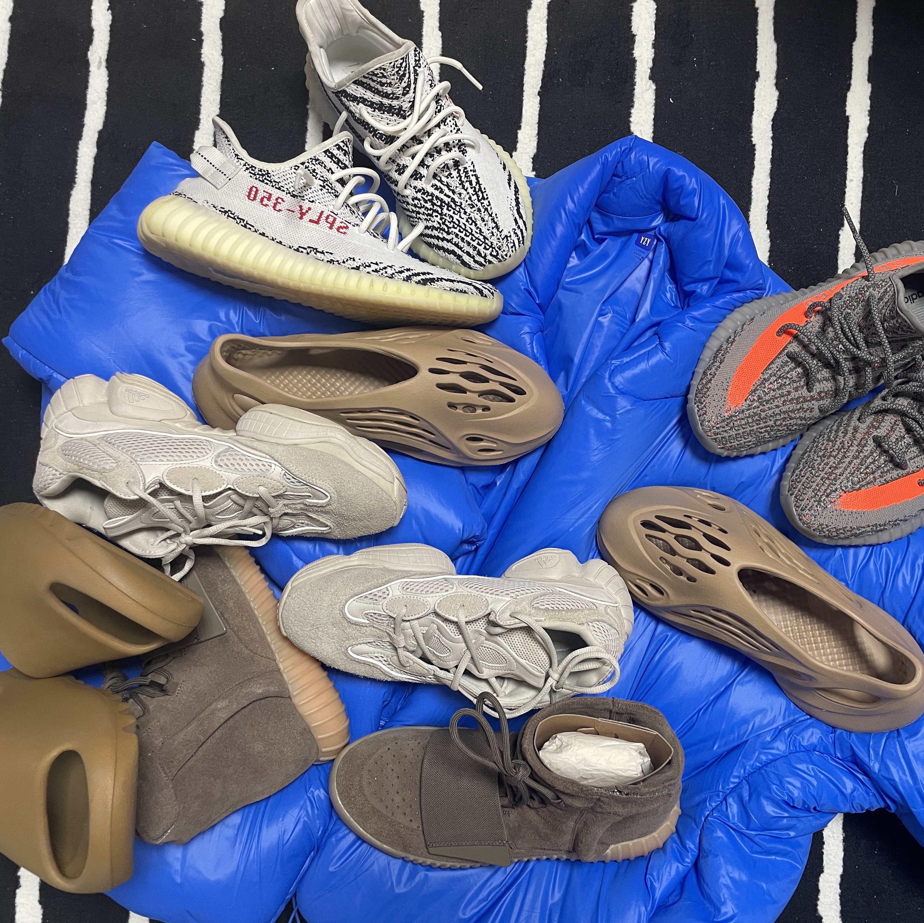 Adidas Yeezy Boost 350 V2 Beluga - Reflective, Adidas Yeezy Boost 350 V2 Zebra 2017/2019/2020 착용 스타일 - 2
