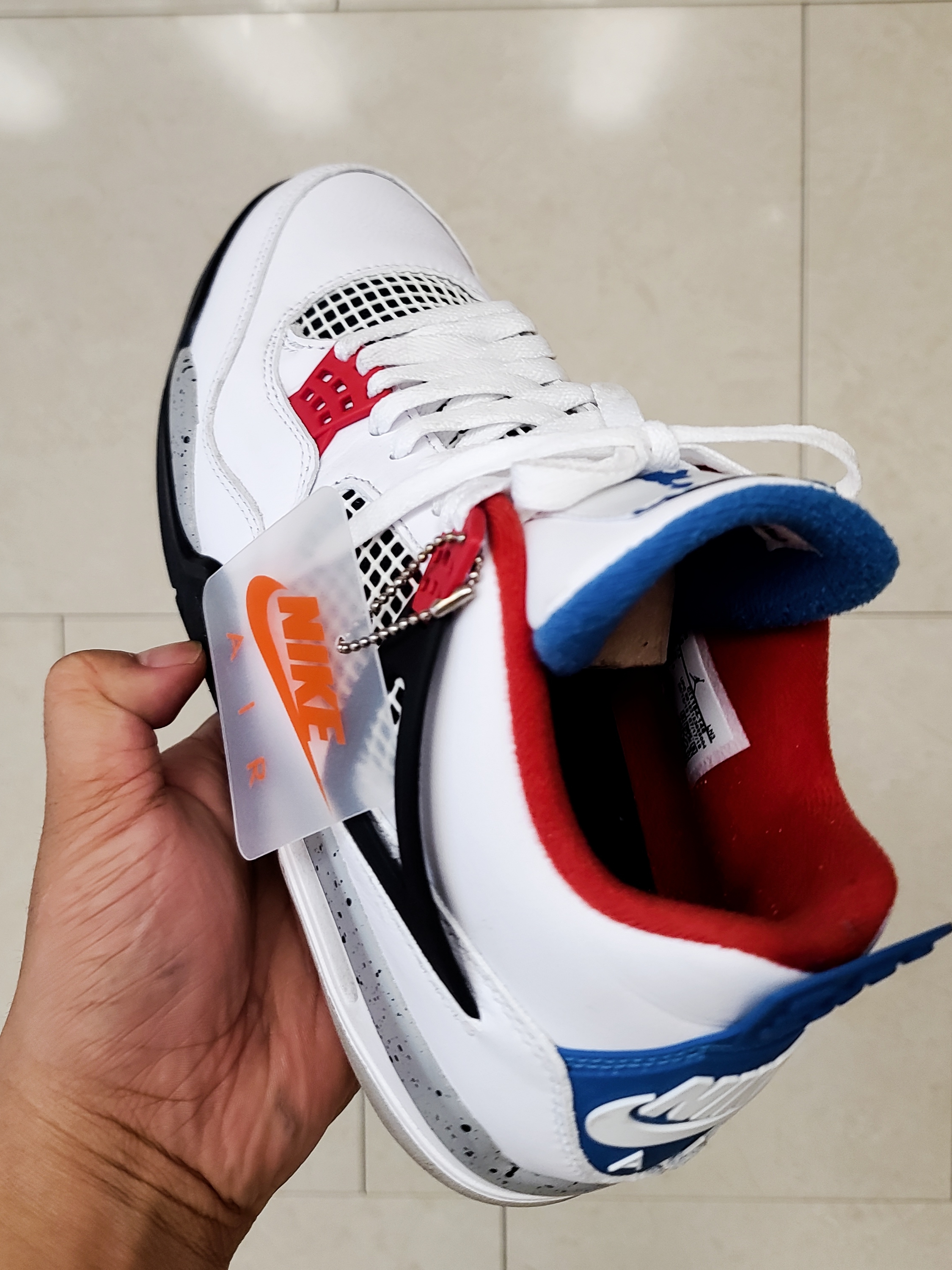 Jordan 4 Retro What The 4 착용 스타일 - 5