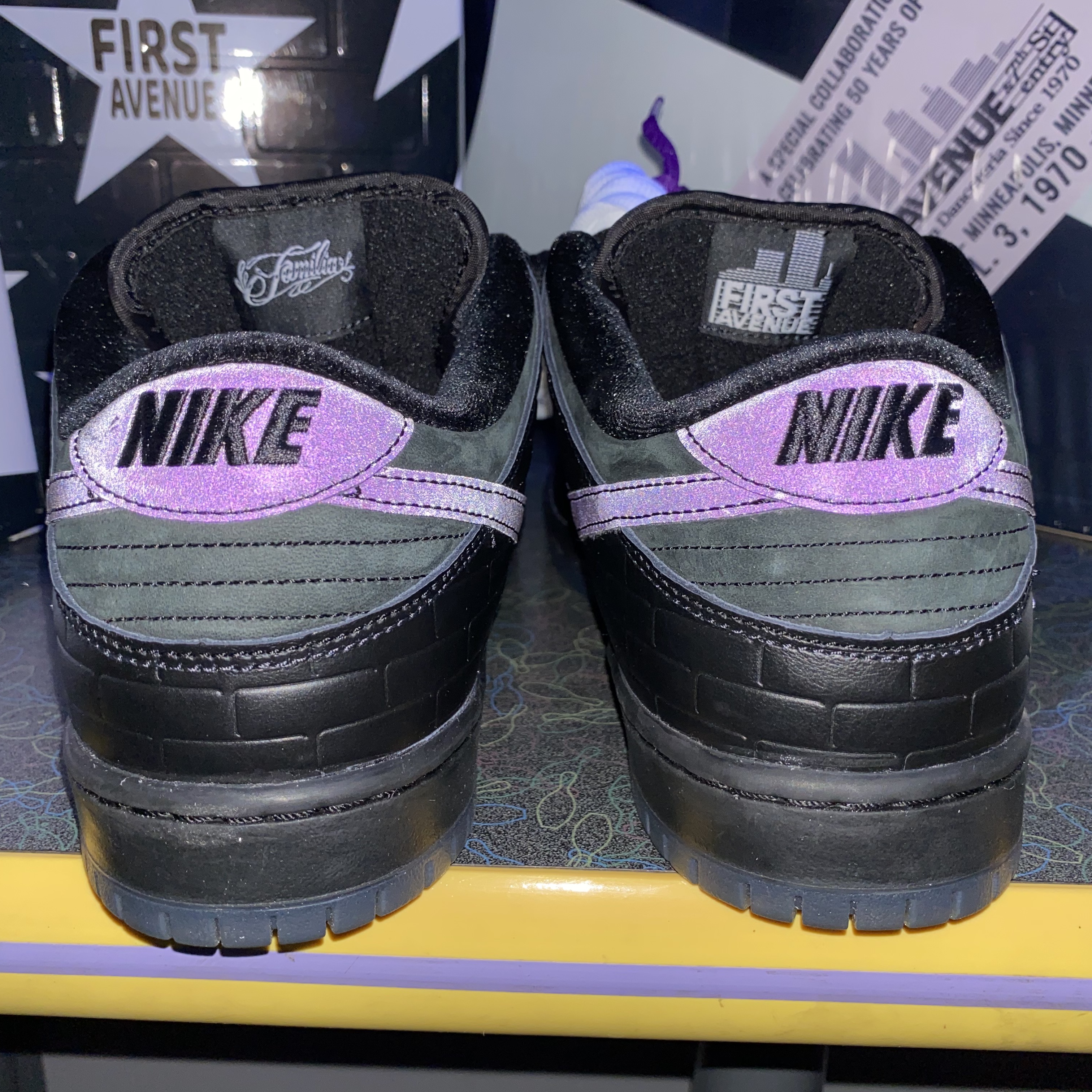 Nike x Familia SB Dunk Low First Avenue 착용 스타일 - 5
