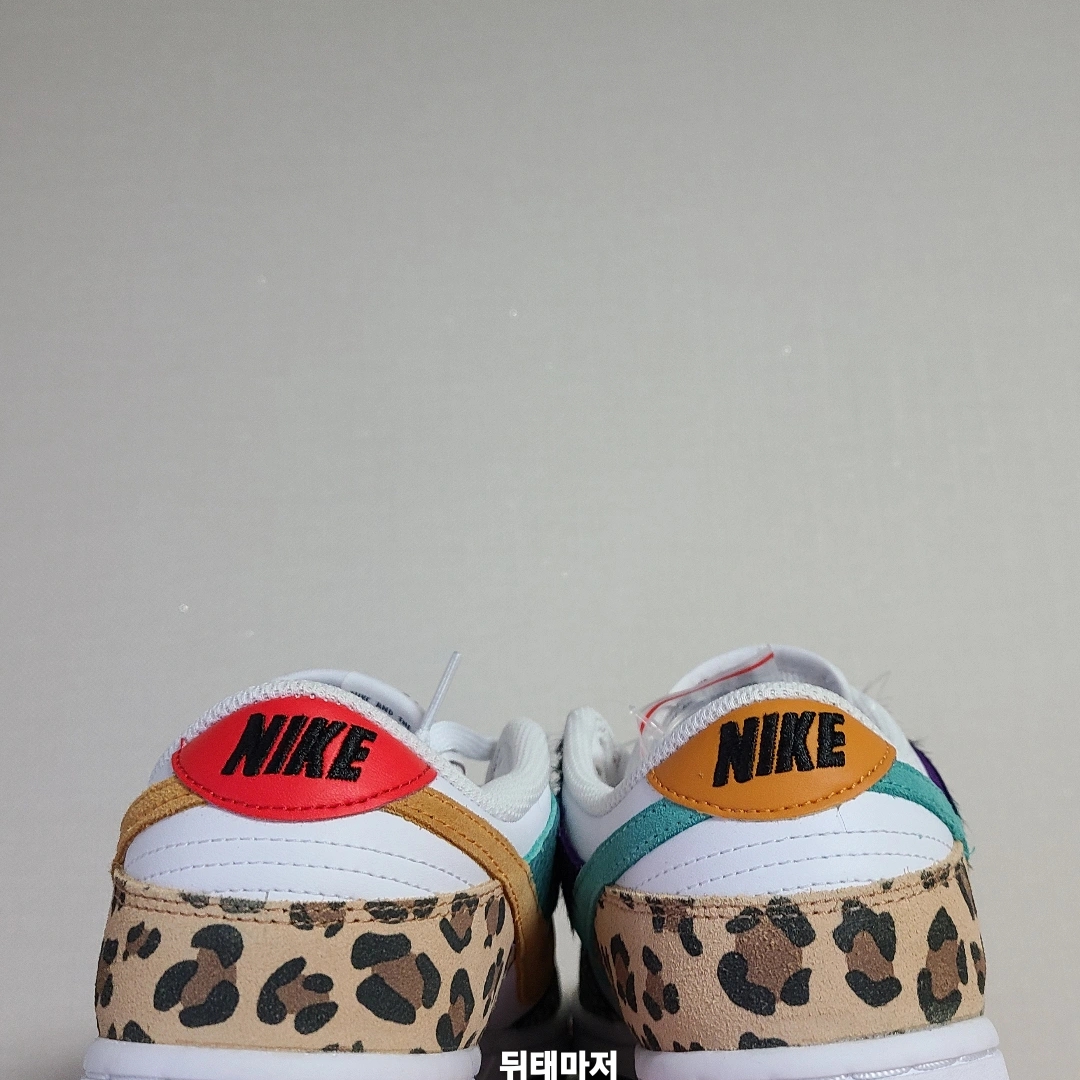 (W) Nike Dunk Low SE Patchwork 착용 스타일 - 3