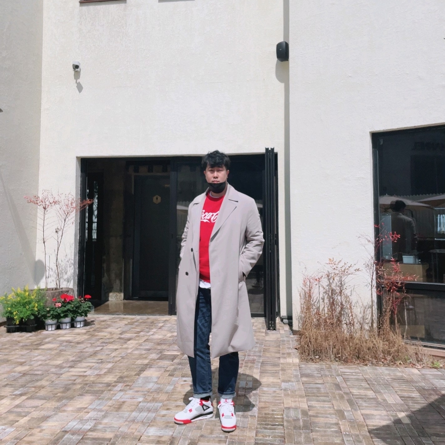 Jordan 4 Retro OG Fire Red 2020 착용 스타일